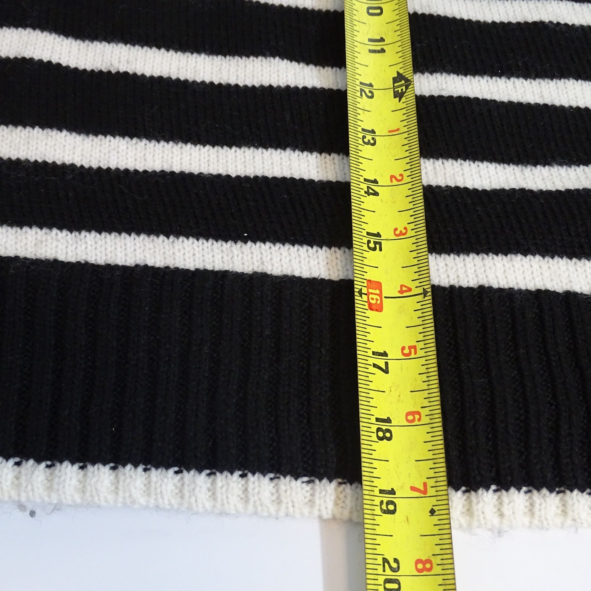 Z Supply Z Supply Josephine Stripe Sweater Black Turtleneck Small Size S / US 4 / IT 40 - 11 Thumbnail