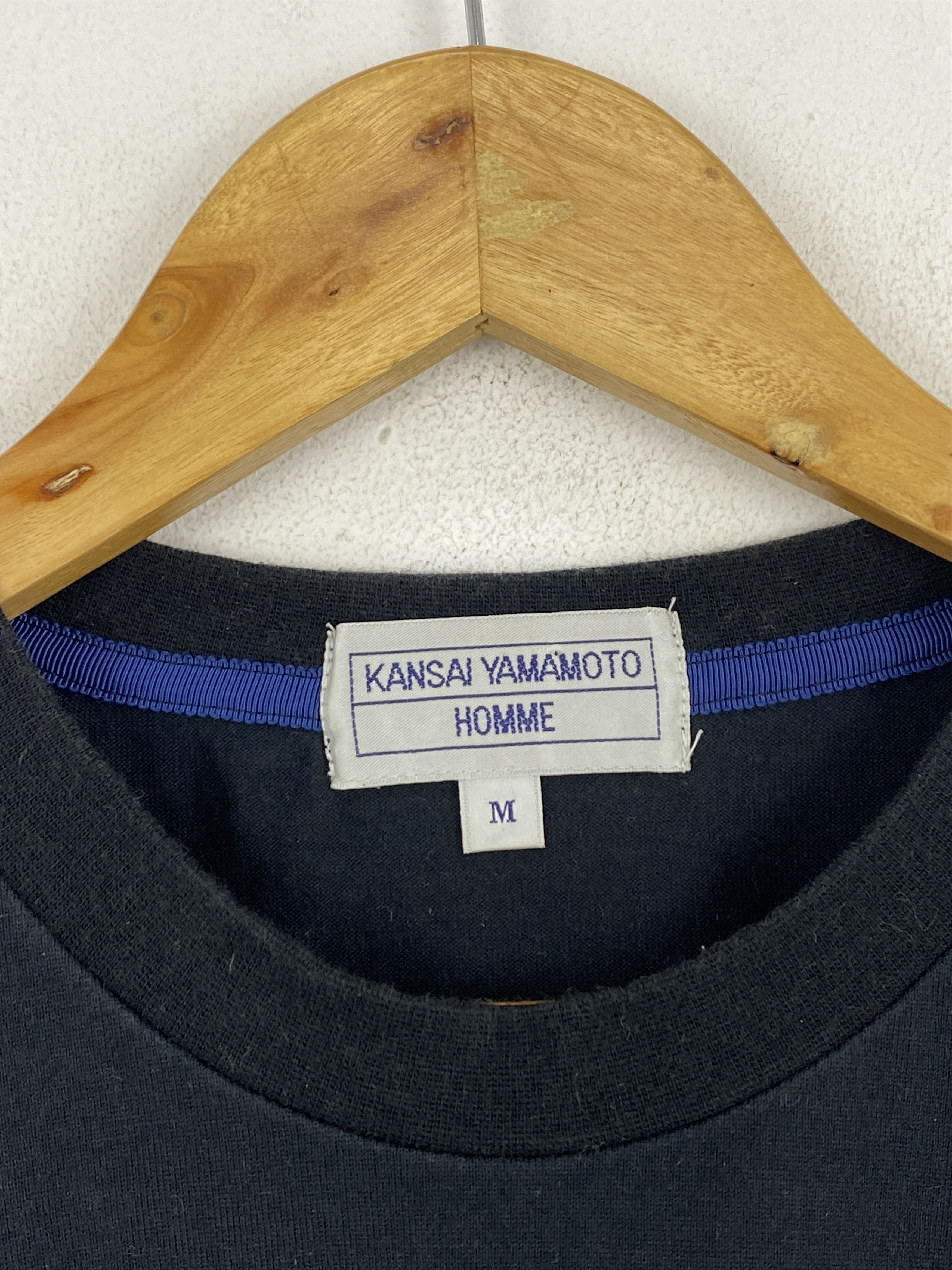 Kansai Yamamoto Vintage Kansai Yamamoto Homme Short Sleeve Tee Size US M / EU 48-50 / 2 - 5 Thumbnail