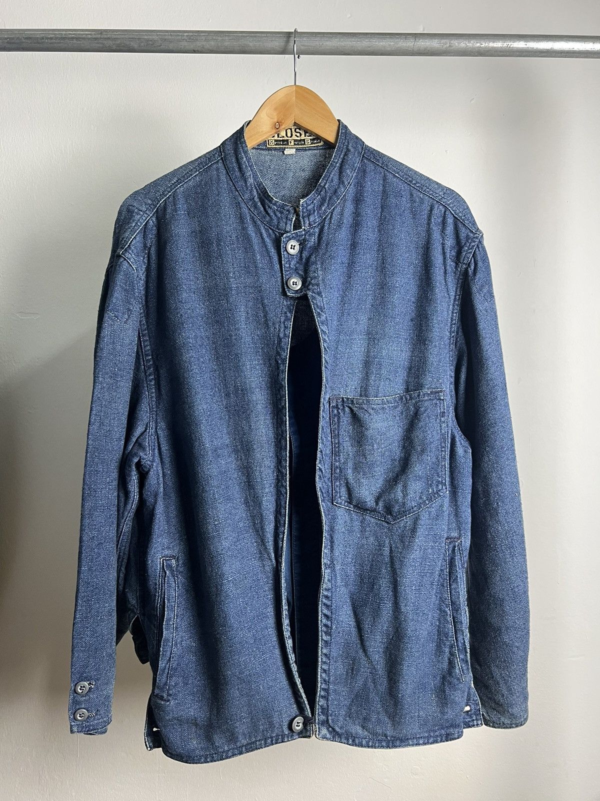 CLOSED × Marithe + Francois Girbaud × Vintage Vintage 1980s MaritheFrancoisGirbaud x Closed Layered Linen Size US M / EU 48-50 / 2 - 1 Thumbnail