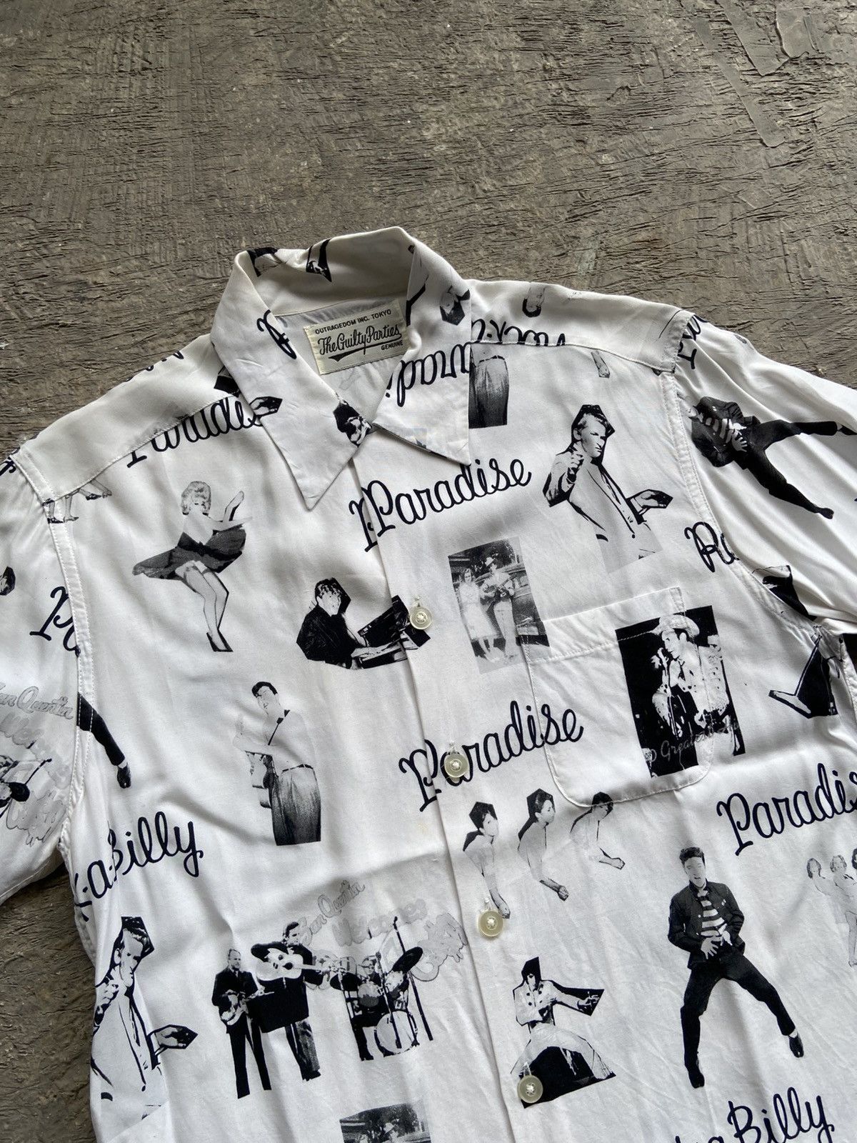 Wacko Maria SS19 Wacko Maria - The Guilty Parties Rockabilly Aloha Shirt Size US S / EU 44-46 / 1 - 2 Thumbnail