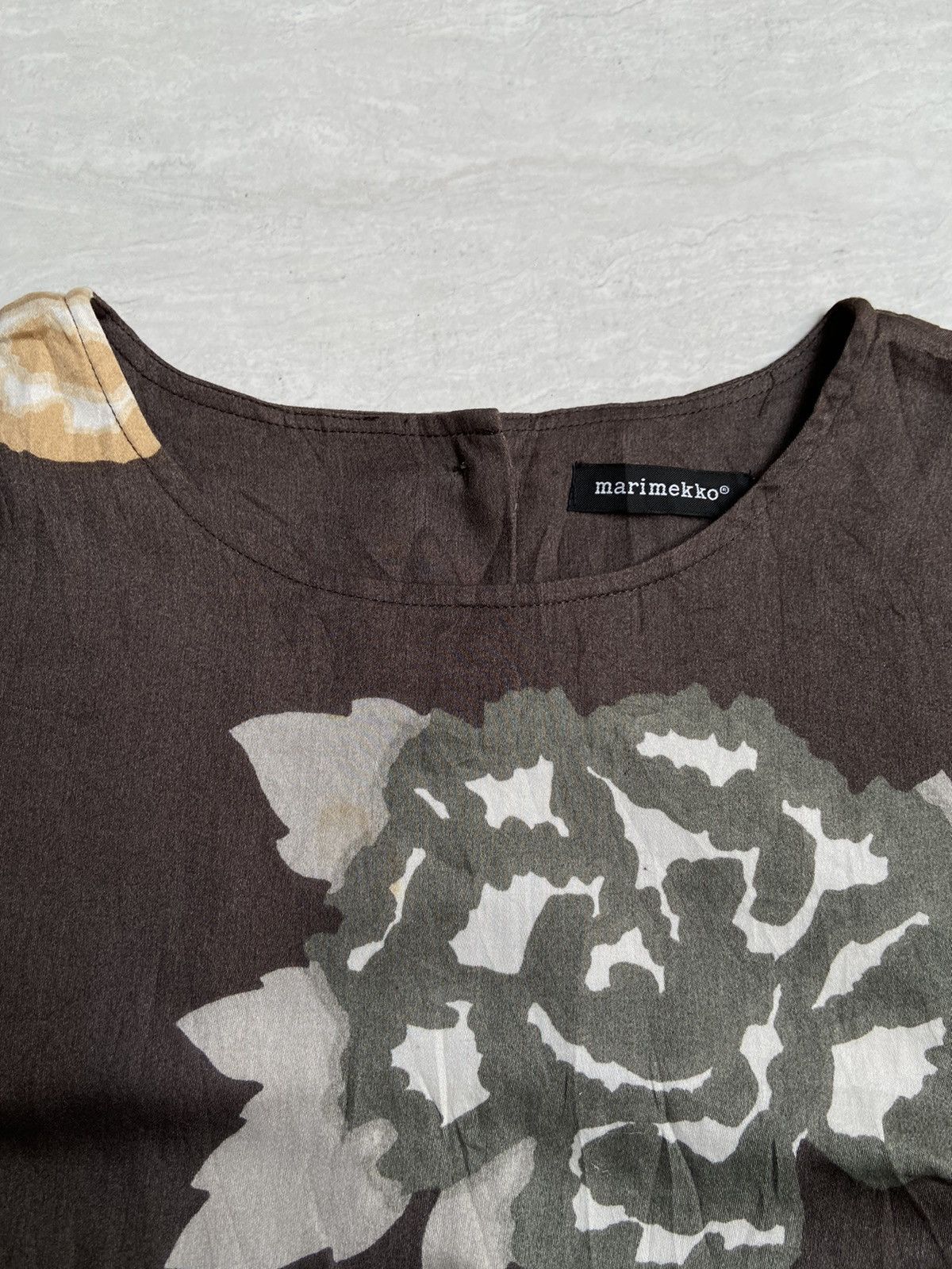 Marimekko MARIMEKKO Brown Dress Size XS / US 0-2 / IT 36-38 - 10 Thumbnail