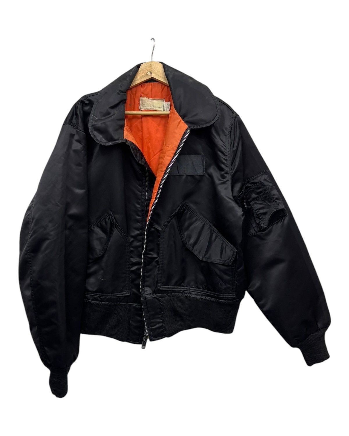 Alpha Industries 🔥VTG CORINTH MFG MADE IN USA BOMBER JACKET Size US L / EU 52-54 / 3 - 2 Thumbnail