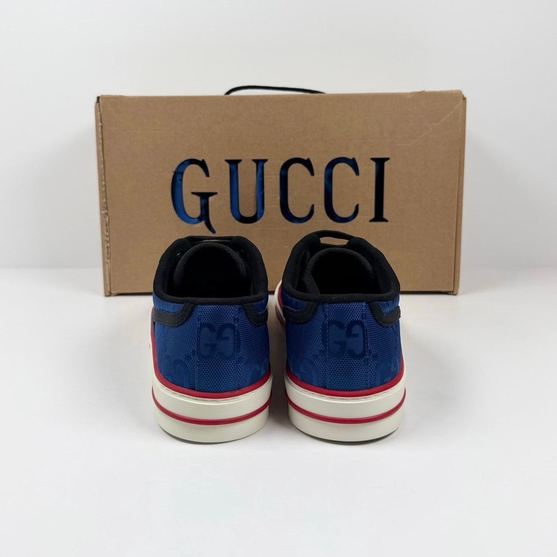 Gucci Size 8US - Gucci 1977 Blue Low Top Sneakers NEW Size US 8 / EU 41 - 7 Thumbnail