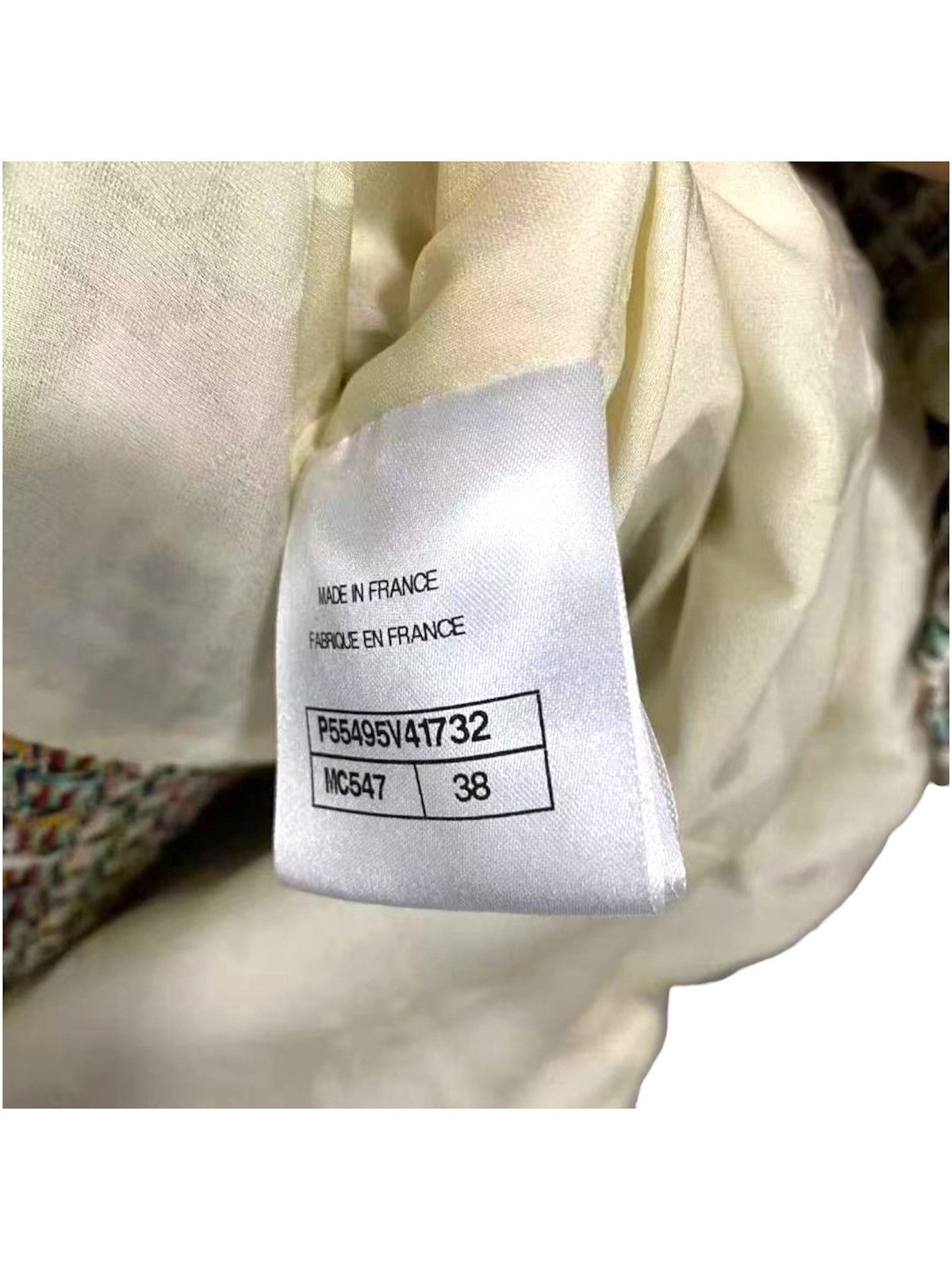 Chanel CHANEL 38 Cuba CC Logo Buttons Tweed Cotton Jacket Size S / US 4 / IT 40 - 8 Thumbnail