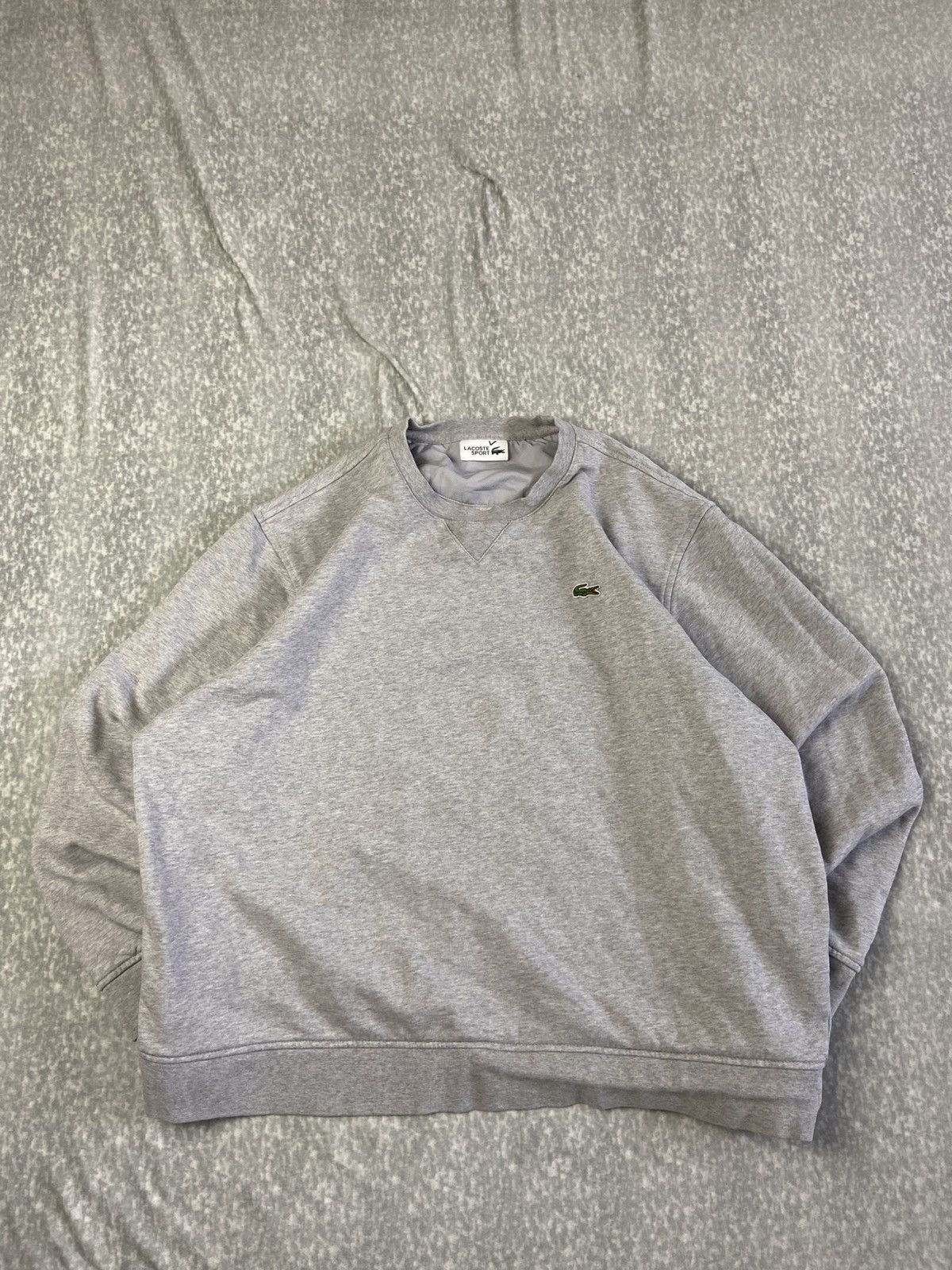Lacoste Lacoste Sport crew neck Sweatshirt with mini croc logo Size US XXL / EU 58 / 5 - 1 Thumbnail