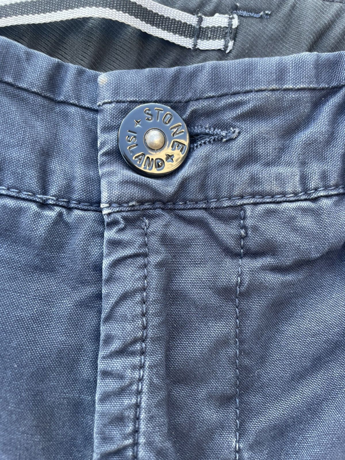 Stone Island Stone Island Cargo Pants Navy Size US 29 - 2 Thumbnail