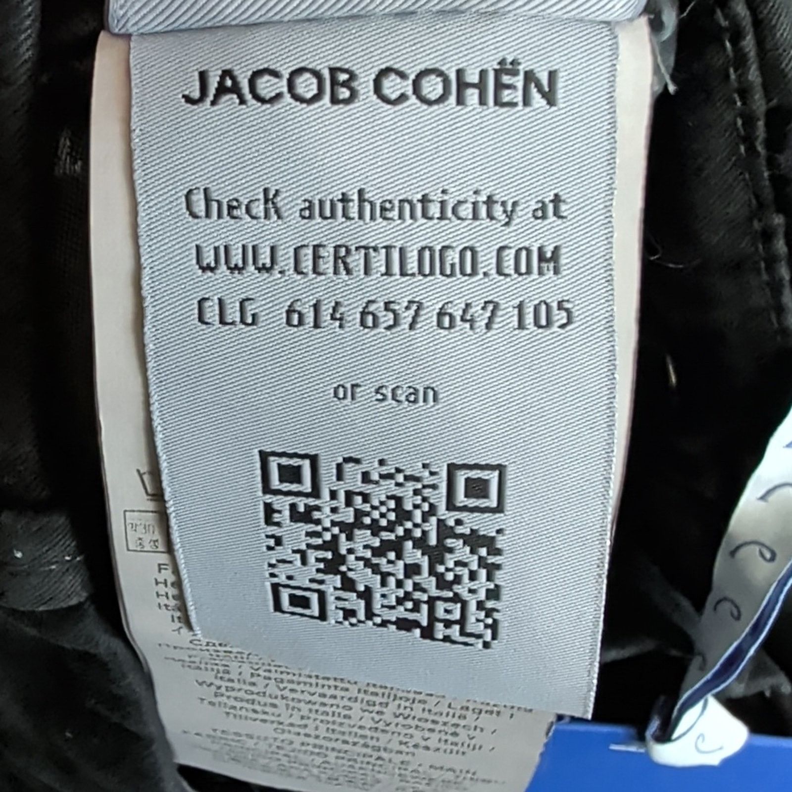 Jacob Cohen Jacob Cohen Men's Dark Chinos Size 38 Size US 38 / EU 54 - 8 Thumbnail