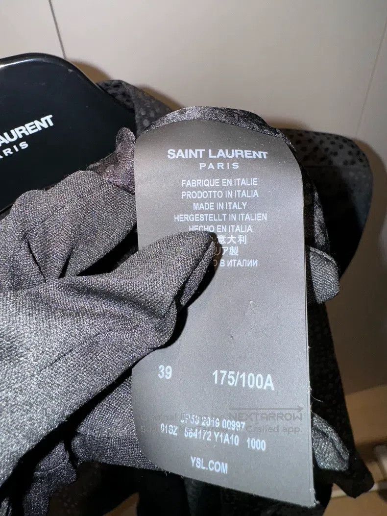 Saint Laurent Paris Saint Laurent Paris size 39 Silk Starry Sky and Galaxy Shi Size US S / EU 44-46 / 1 - 5 Thumbnail