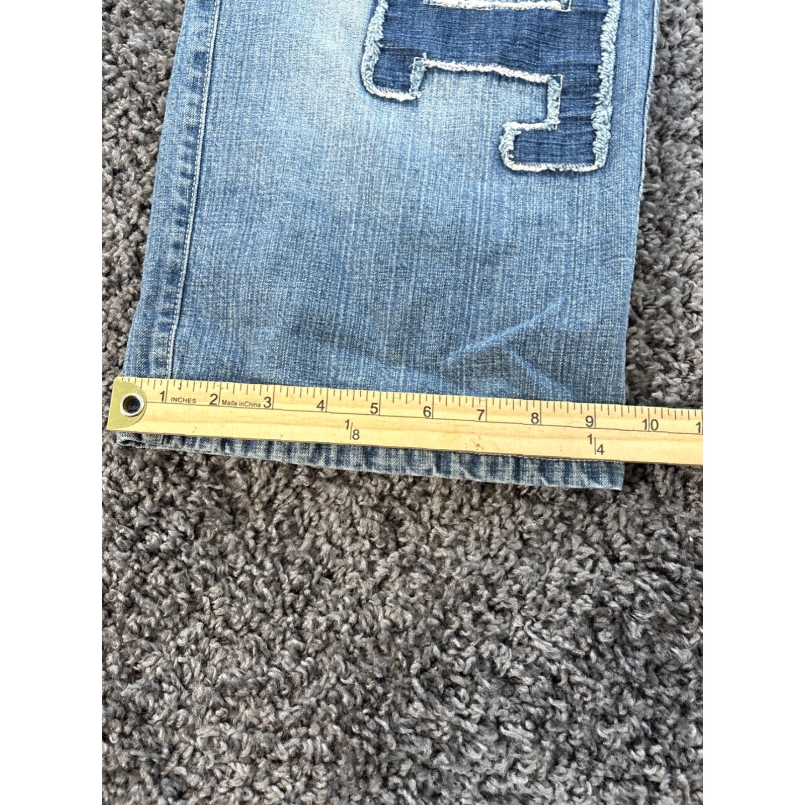 Phat Farm VINTAGE Phat Farm Jeans Mens 38x33 Baggy Light Wash Distressed Embroidered 90s Blues Width-Wide Leg Relaxed Inseam 33 Mens Size US 38 / EU 54 - 3 Thumbnail