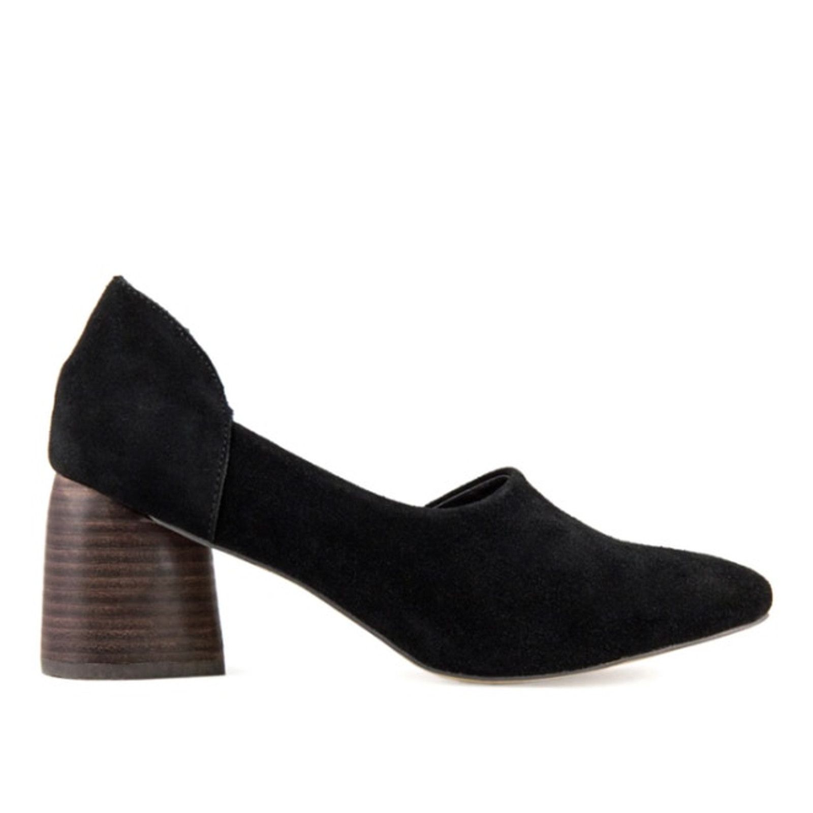 Other SBICCA Black Suede Volin Heels D'orsay Pumps Shoes Sz 6 NIB Size US 6 / IT 36 - 2 Thumbnail