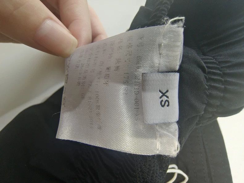 Givenchy Givenchy SiseXS Solid Black Shorts, Hem Letter Print, Size Size US 31 - 4 Thumbnail
