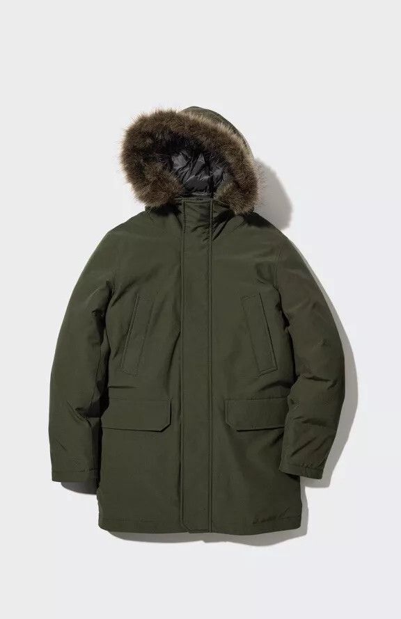 Uniqlo Uniqlo Ultra Warm Hybrid Down Coat Parka - Olive Green Size US M / EU 48-50 / 2 - 1 Thumbnail
