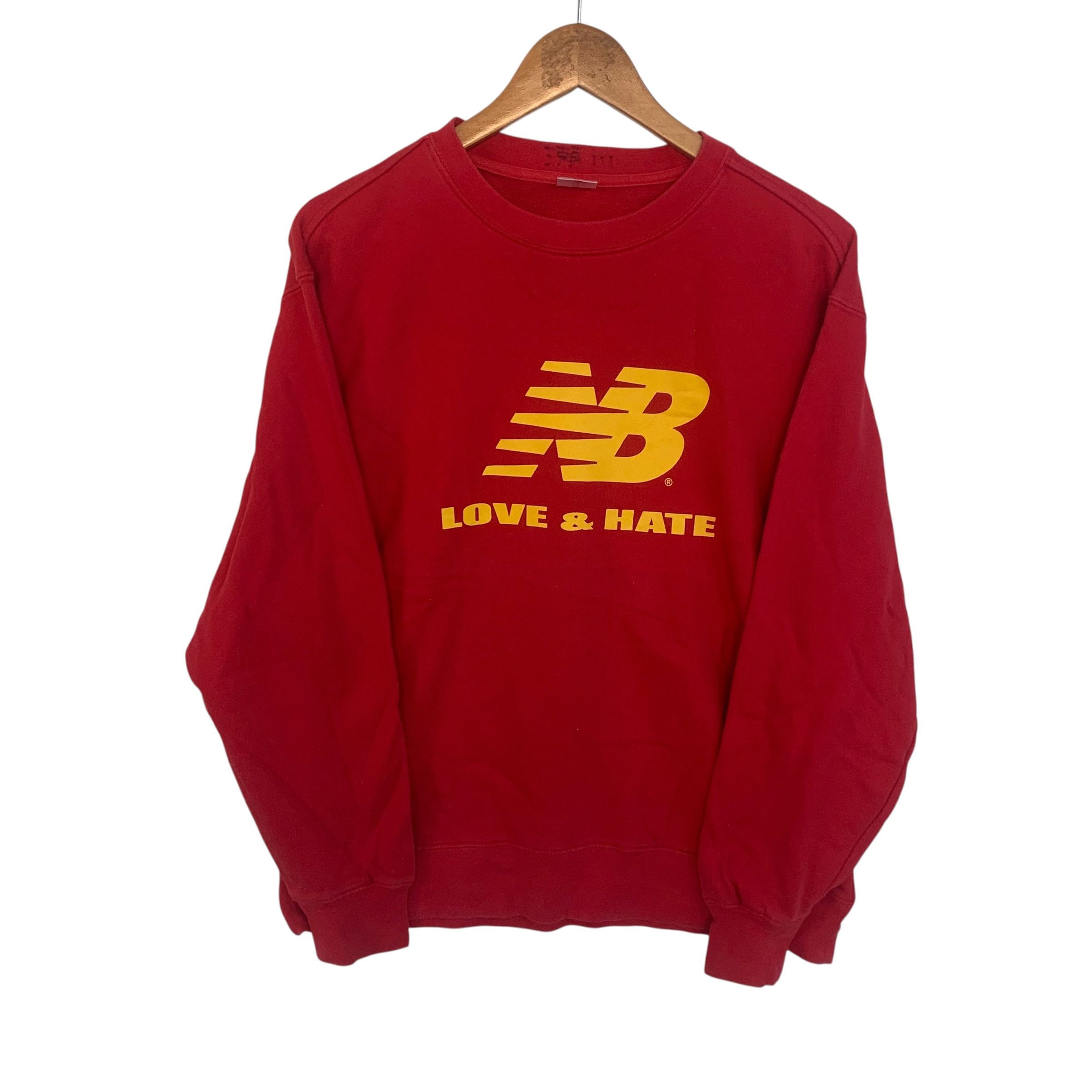 New Balance Vintage New Balance Sweatshirt Spell Out Small Size US S / EU 44-46 / 1 - 1 Thumbnail