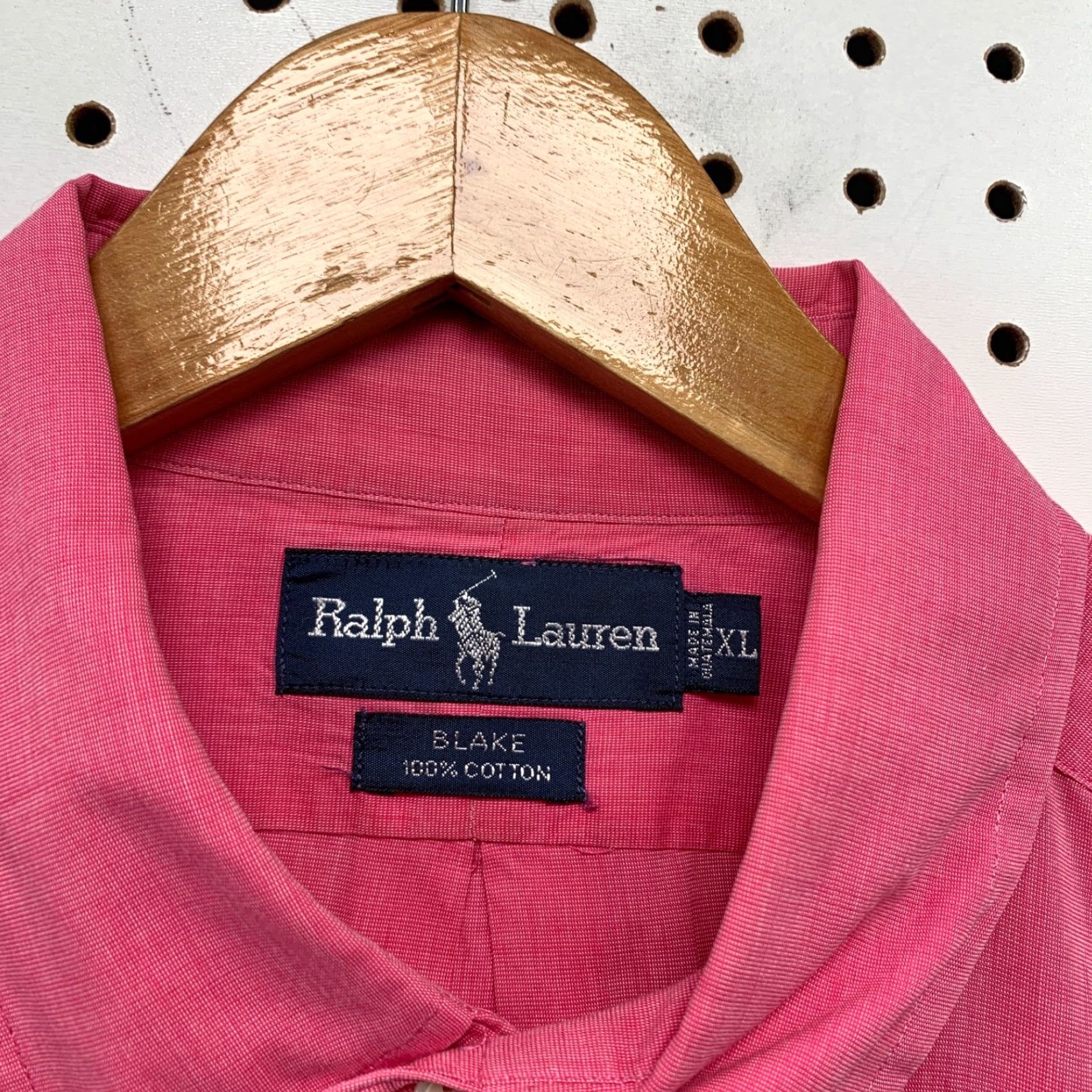 Ralph Lauren Ralph Lauren Button-Down Shirt Mens XL Pink Long Sleeve Lightweight Preppy 27x34 Clothing Shirt Mens XL Pink Classic 90s Style Size US XL / EU 56 / 4 - 3 Thumbnail