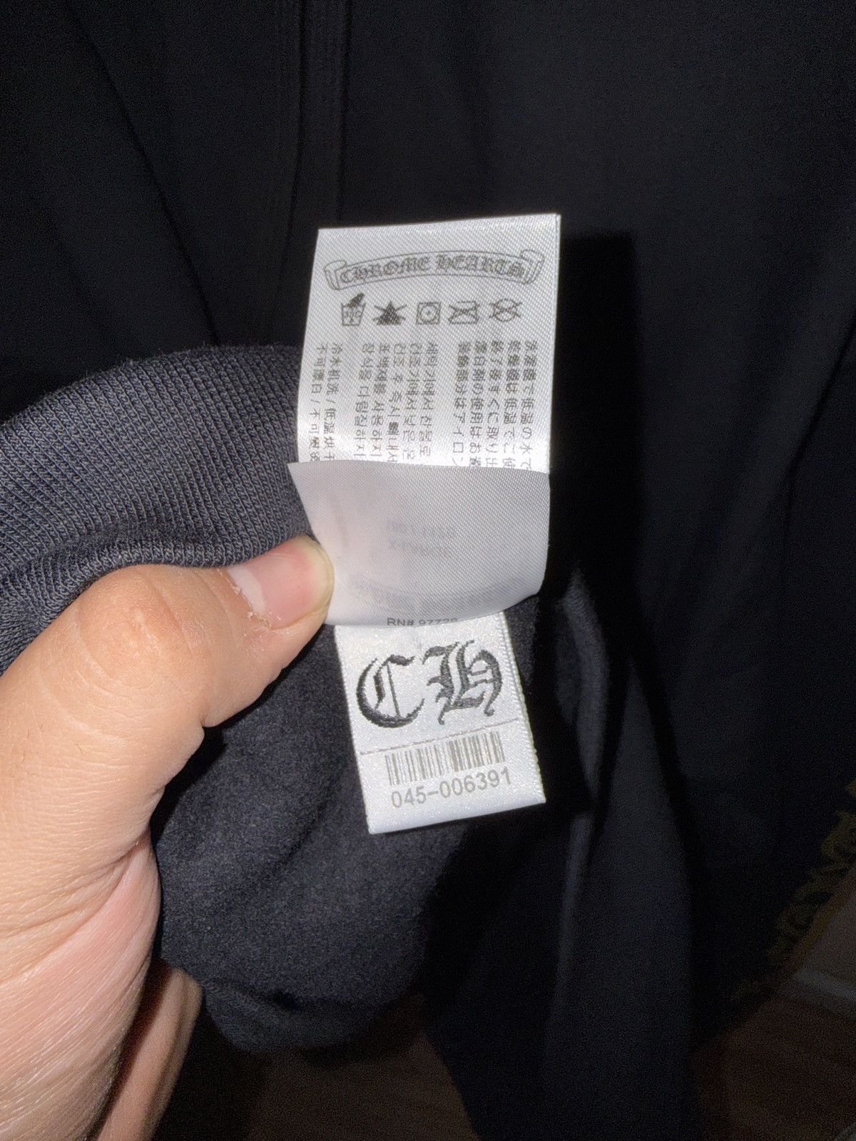 Chrome Hearts Chrome Hearts Black & Army Olive Green Logo Hoodie Size US XL / EU 56 / 4 - 11 Thumbnail