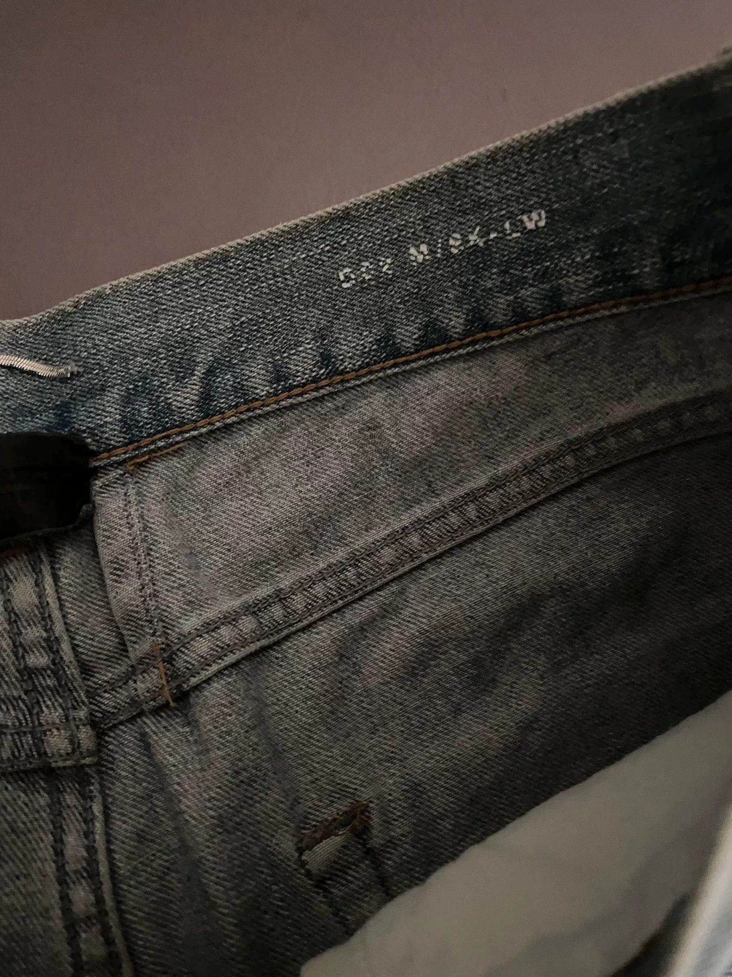 Saint Laurent slp16SS runway-style distressed jeans