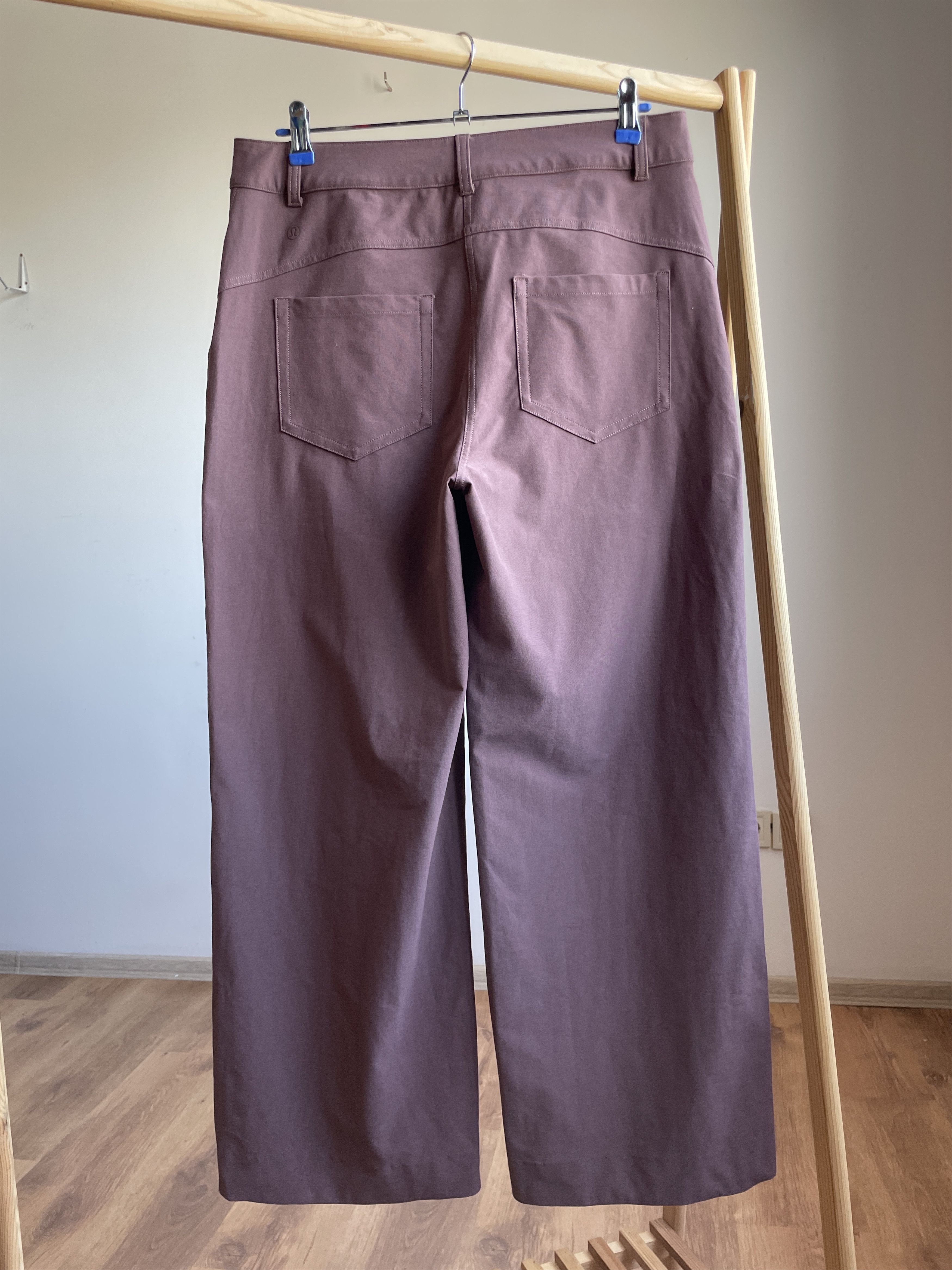 Lululemon Lululemon City Sleek 5 Pocket High-Rise Wide Leg Pants Size 31" - 2 Thumbnail