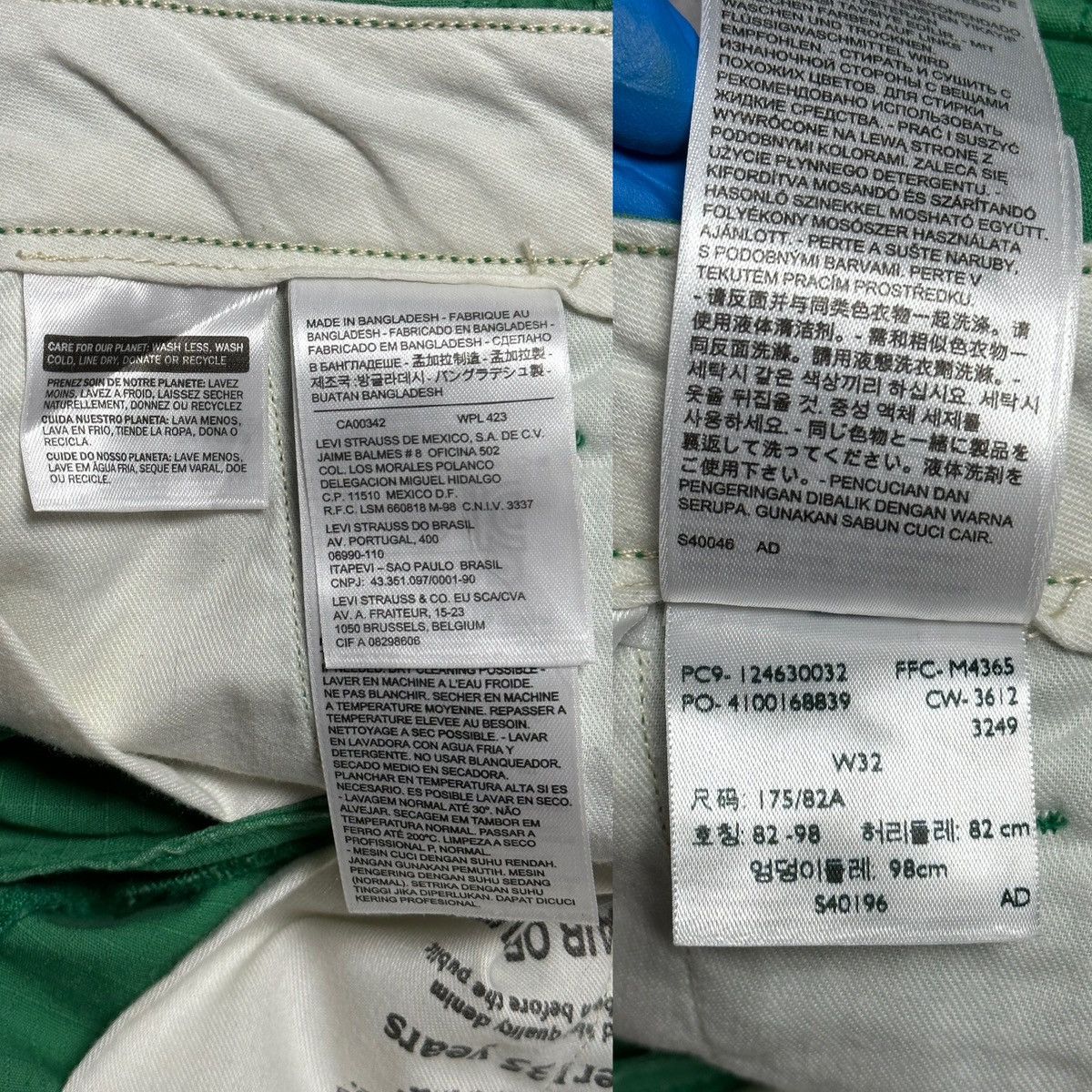 Levi's Levis Cargo Green Shorts 32 Size US 32 / EU 48 - 10 Thumbnail