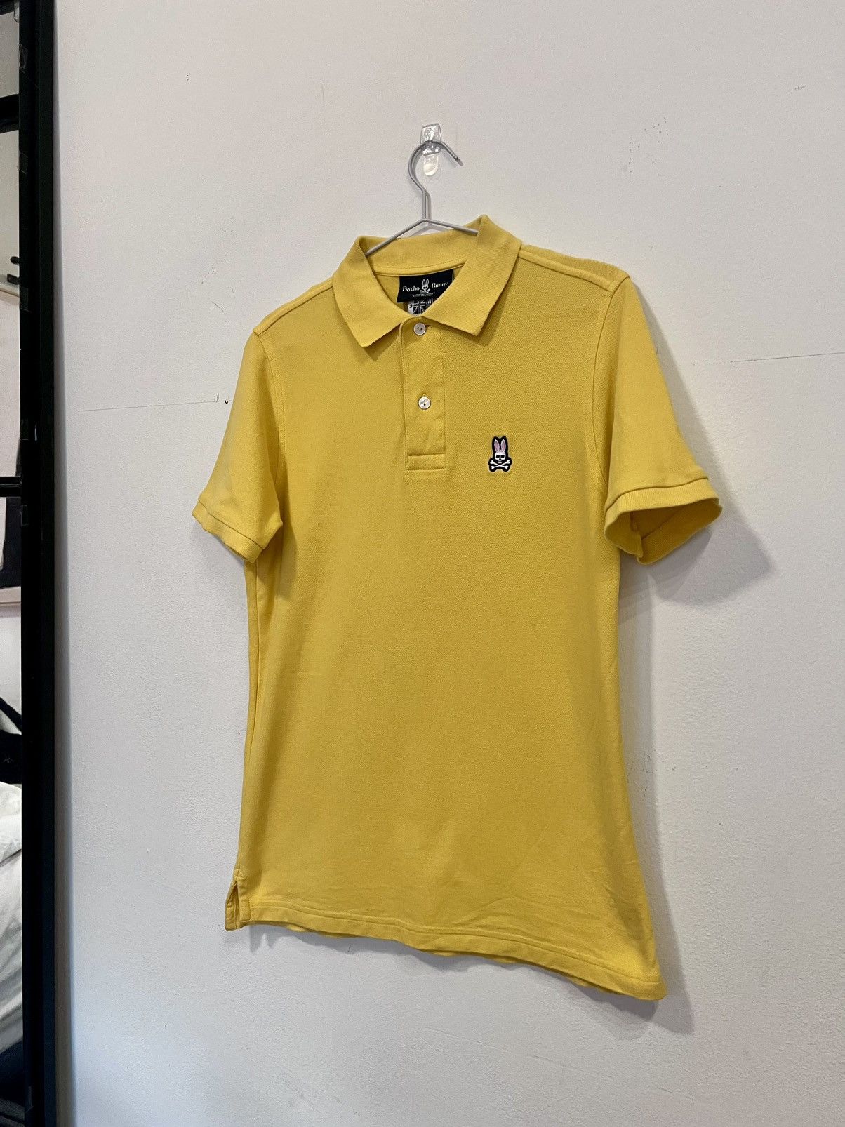 Psycho Bunny Psycho Bunny Mustard Yellow Polo Shirt – Size 3 (M) Size US M / EU 48-50 / 2 - 2 Thumbnail