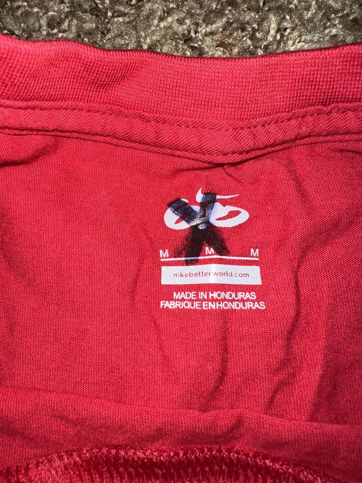 Nike Unreleased Rare Nike 6.0 Men’s Sixo Division Whatever Whenever Red T-Shirt Size US M / EU 48-50 / 2 - 3 Thumbnail