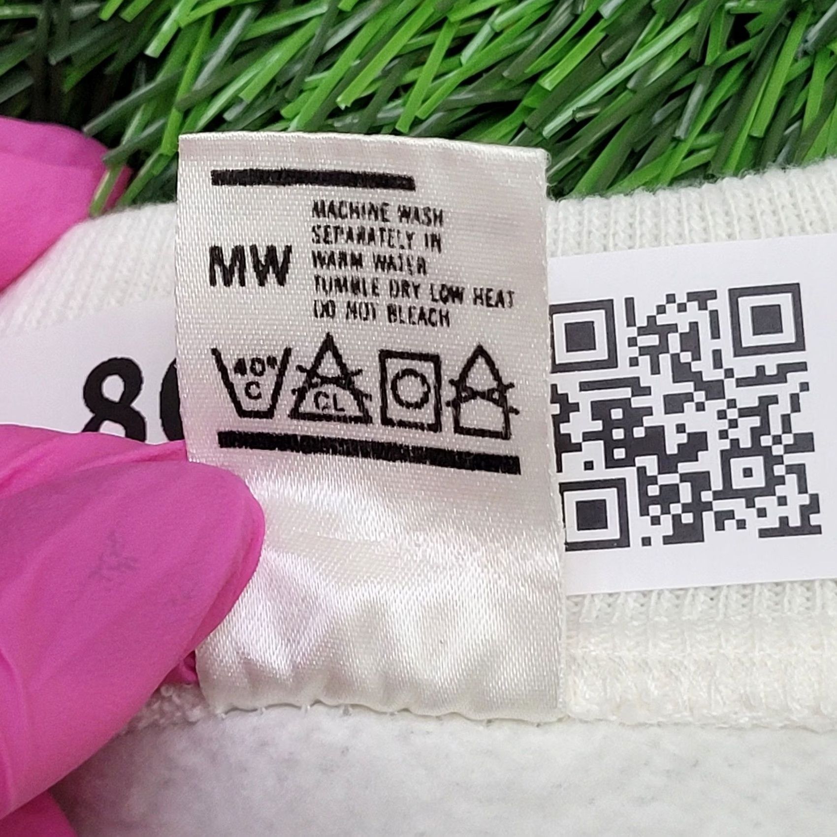 Vintage Vintage 80s Sportswear Fleece Vest Women XL 22x21 Boxy White Vest/Outerwear Size 3XL / US 20-22 - 5 Thumbnail