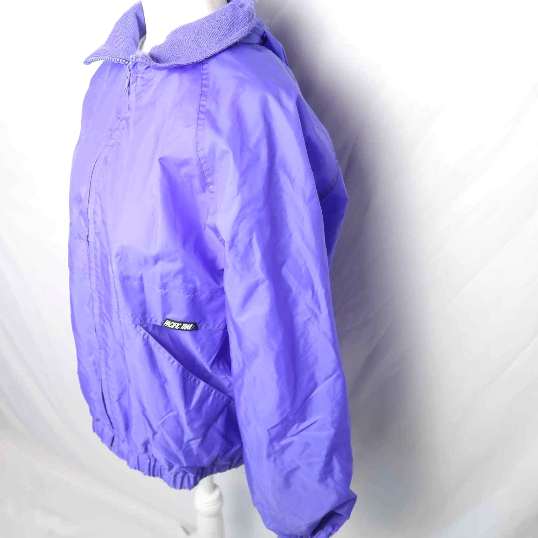 Vintage VINTAGE 90s Pacific Trail Windbreaker Jacket Nylon Purple L Mens Size L / US 10 / IT 46 - 3 Thumbnail