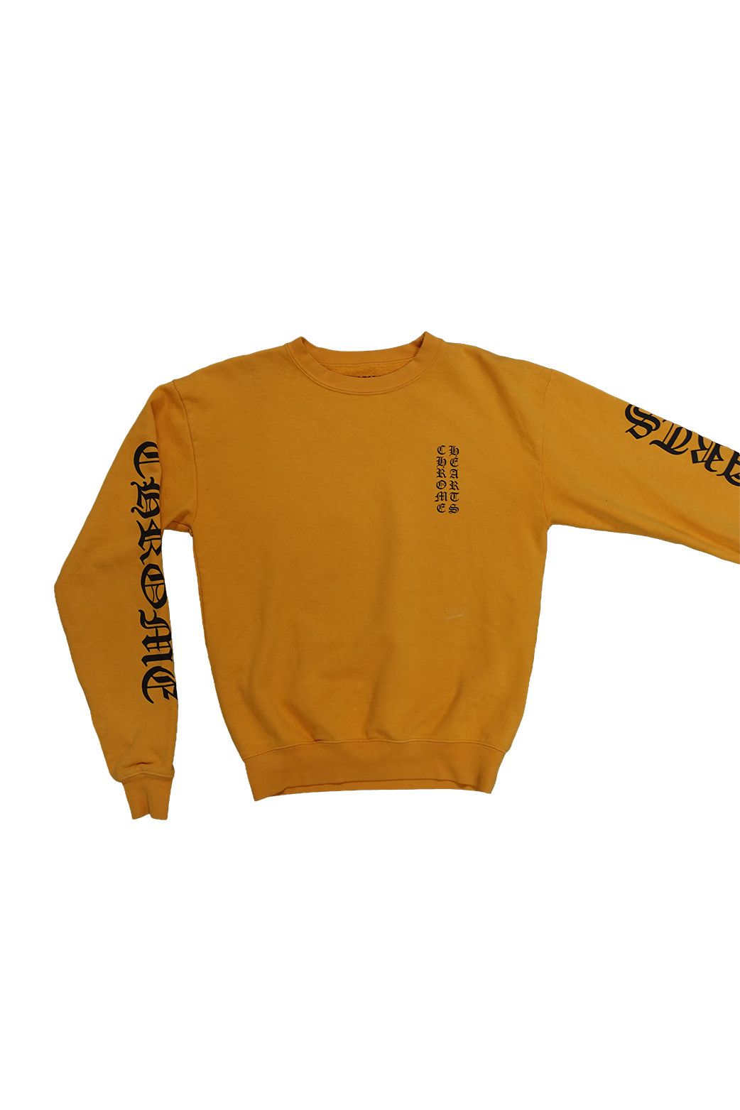 Chrome Hearts CHROME HEARTS SCRIPT SWEATSHIRT YELLOW BLACK Size US XS / EU 42 / 0 - 1 Thumbnail