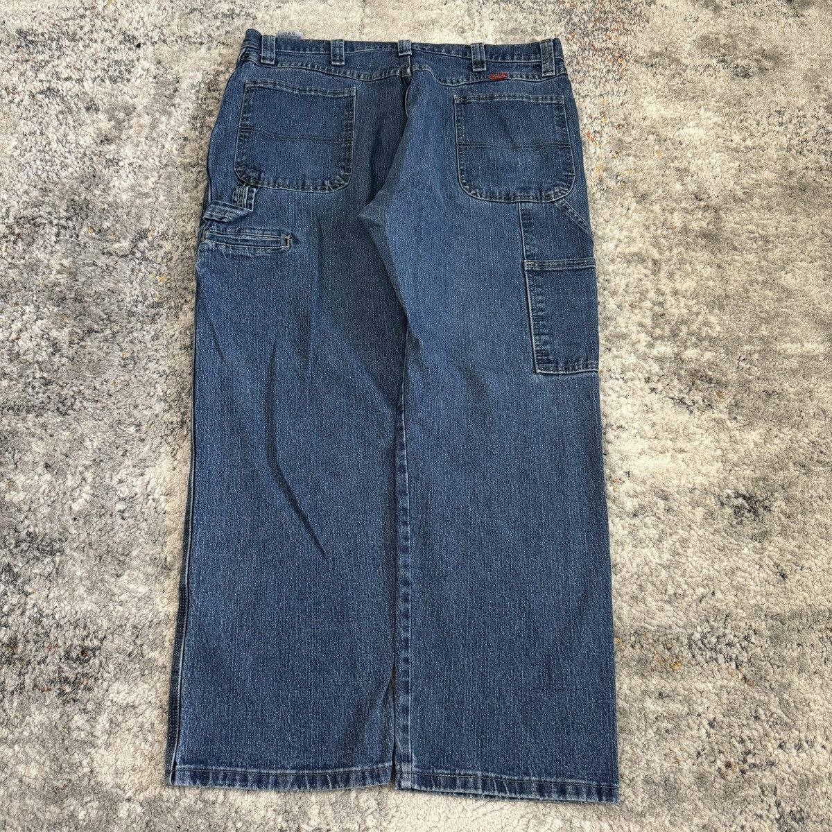 JNCO × Vintage × Wrangler Vintage Y2K Wrangler baggy wide leg JNCO style carpenter Size US 36 / EU 52 - 1 Thumbnail