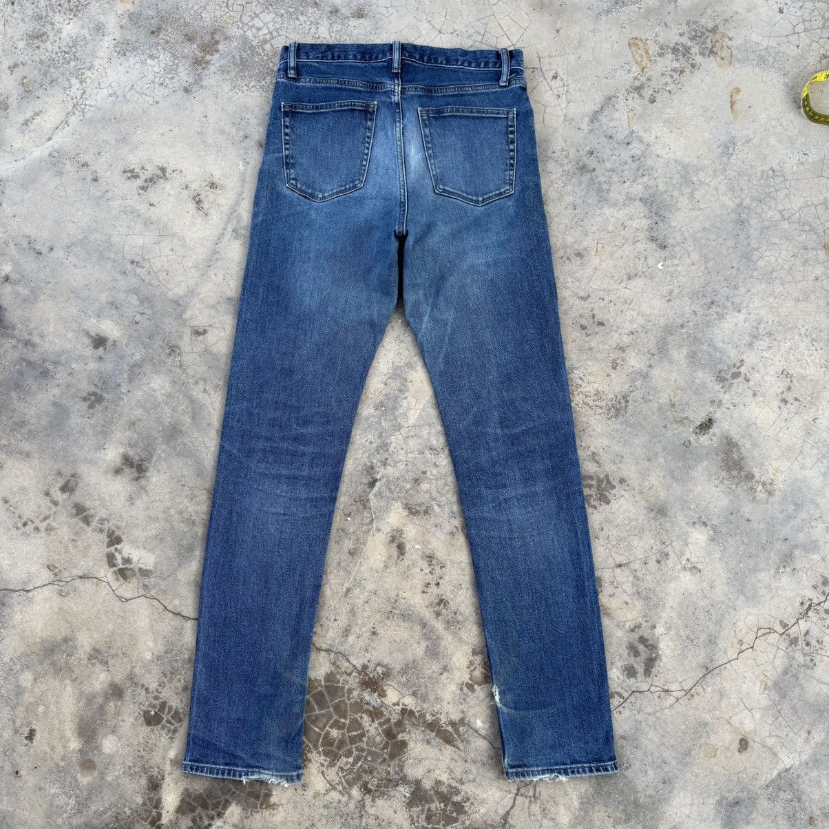 Japanese Brand VINTAGE JAPANESE SKINNY FADED JEANS DENIM PANTS Size US 31 - 7 Thumbnail