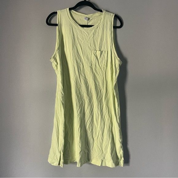 Old Navy Old navy lounge dress in pale citron size xl Size XL / US 12-14 / IT 48-50 - 1 Thumbnail