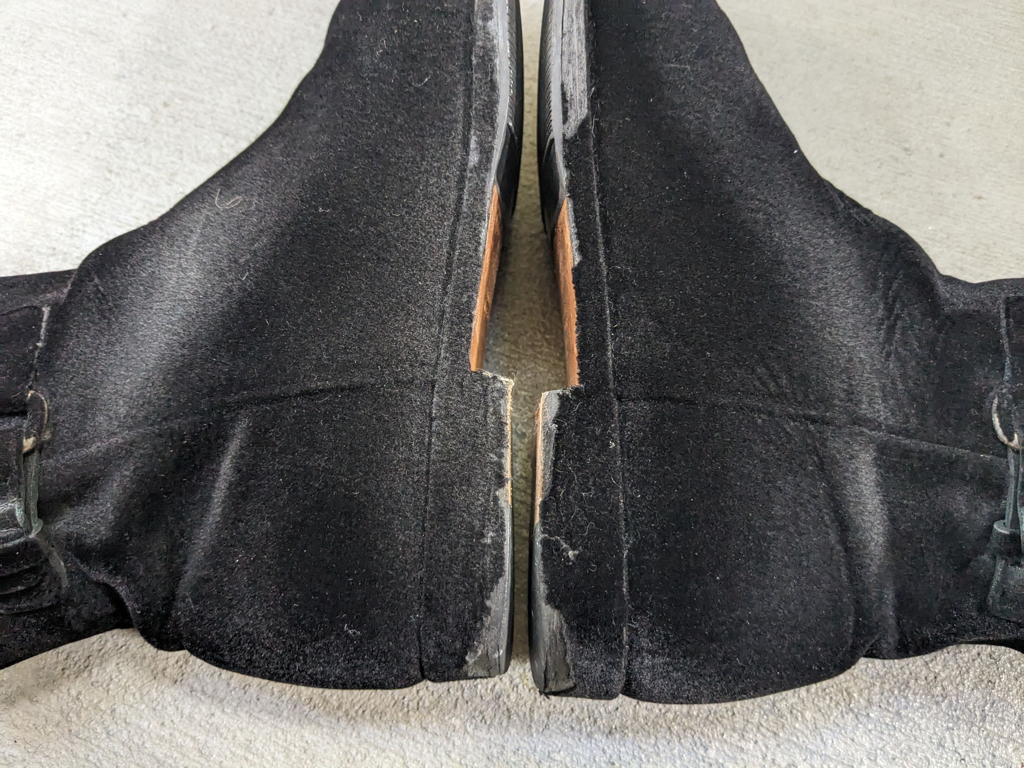 Maison Margiela Maison Margiela Side Zip Boots Black 8 41 Felt Leather Size US 8 / EU 41 - 3 Thumbnail