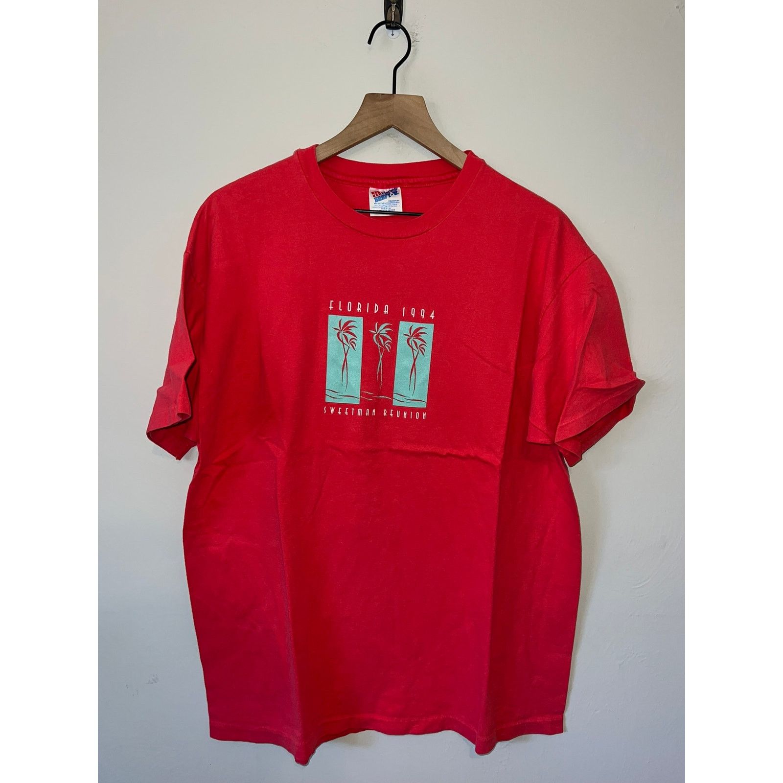 Hanes Vintage Florida Shirt 1994 Sweetman Reunion Tee 90s VTG XL Size US XL / EU 56 / 4 - 1 Thumbnail