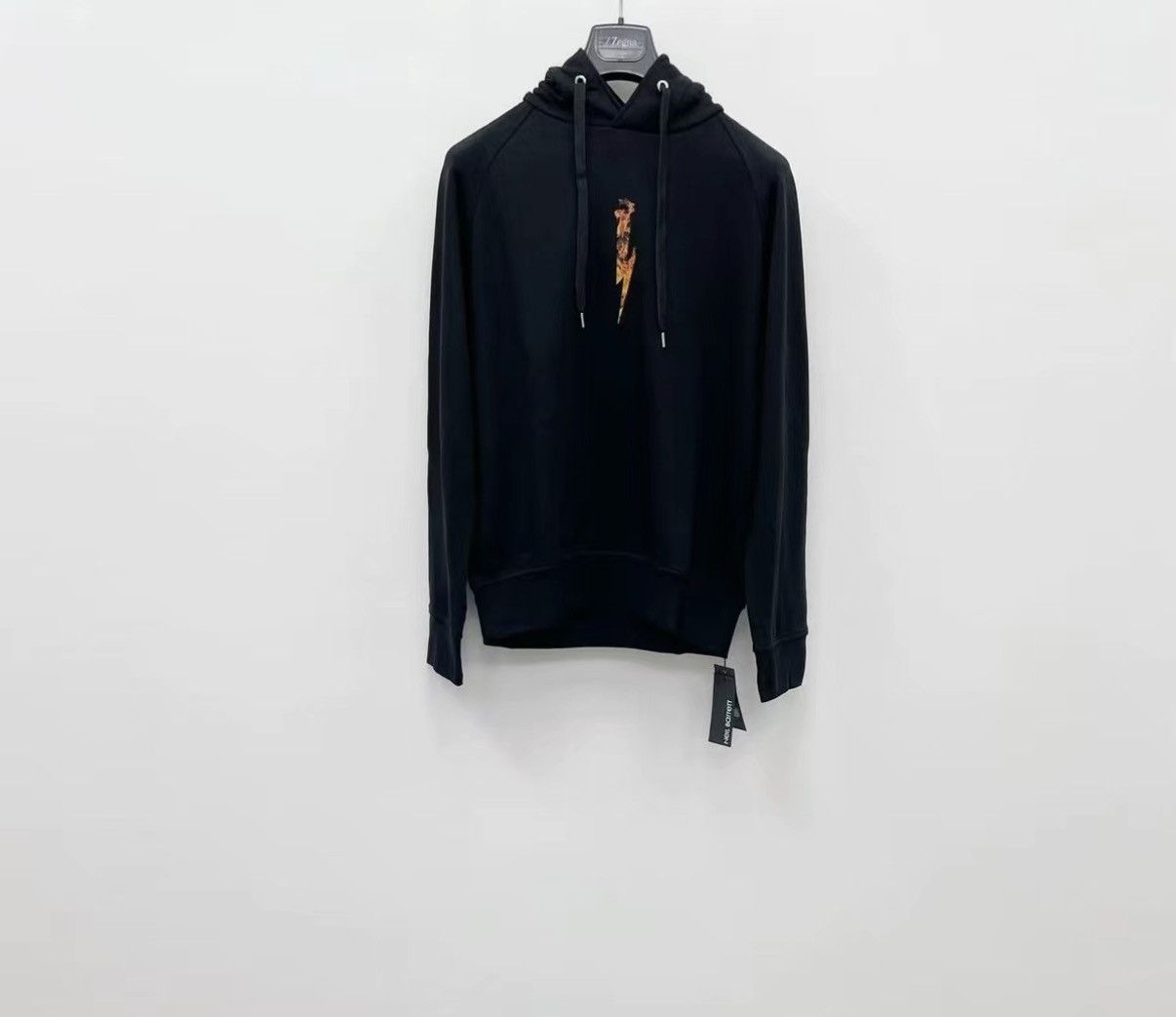 Neil Barrett Neil Barrett Lightning Bolt Hooded Sweatshirt J30 Size US M / EU 48-50 / 2 - 1 Thumbnail