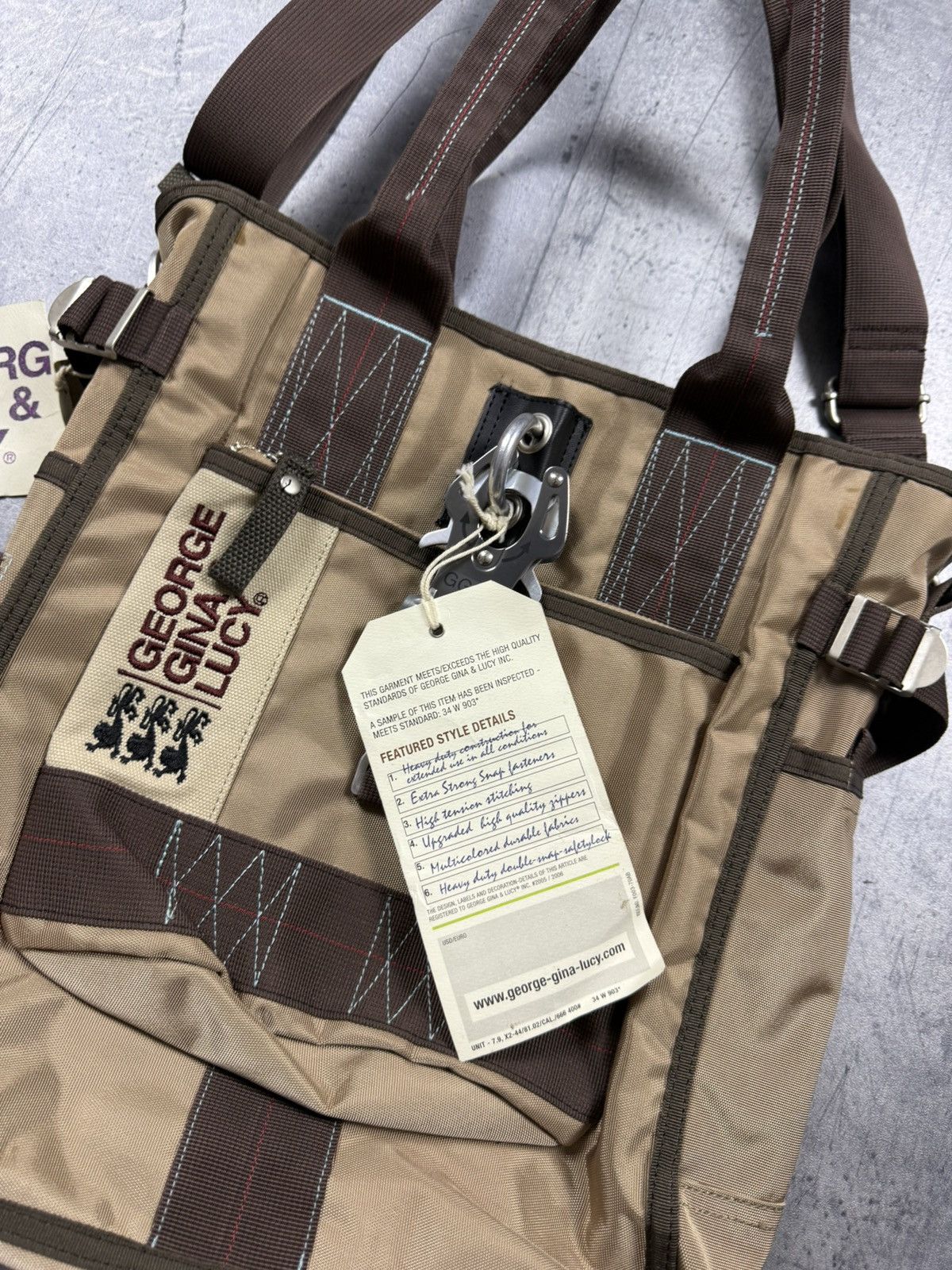 Japanese Brand Brand New George Gina & Lucy Tote Bag little sushi ggl bag Size ONE SIZE - 3 Thumbnail