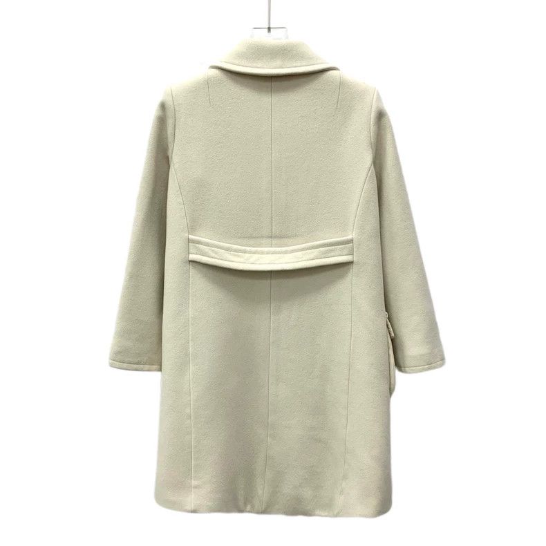 Gucci Gucci Beige wool lapel single-breasted long-sleeved coat 25 Size XS / US 0-2 / IT 36-38 - 2 Thumbnail