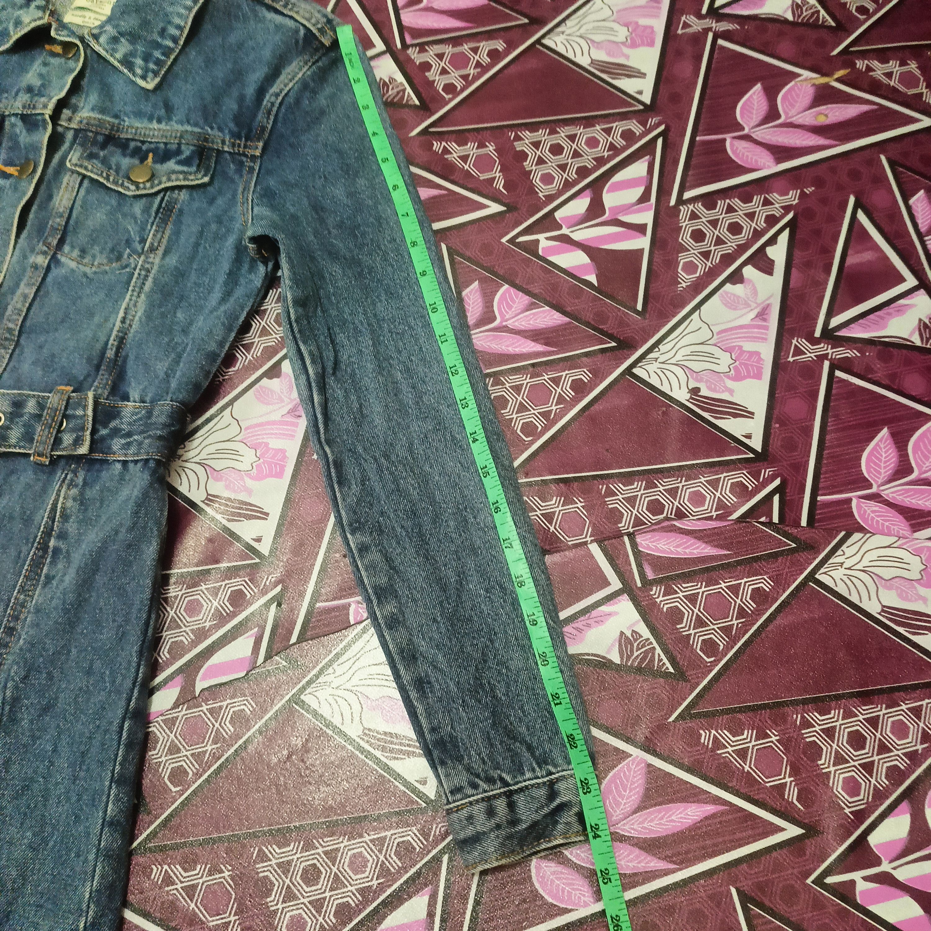 If Six Was Nine Garment Document Denim Long Jacket Button Size S / US 4 / IT 40 - 23 Thumbnail
