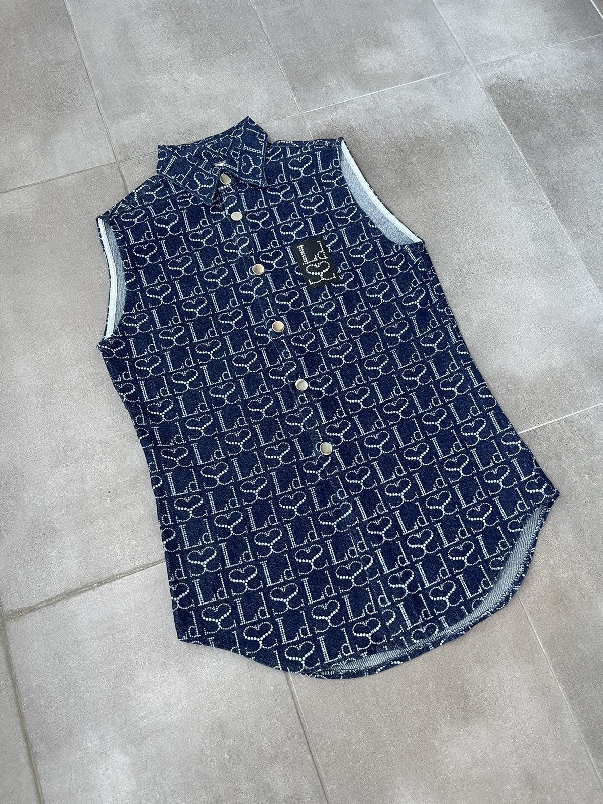 Ludovic De Saint Sernin !DS! AW23 Ludovic De Saint Sernin Monogram Sleeveless Size US L / EU 52-54 / 3 - 9 Thumbnail