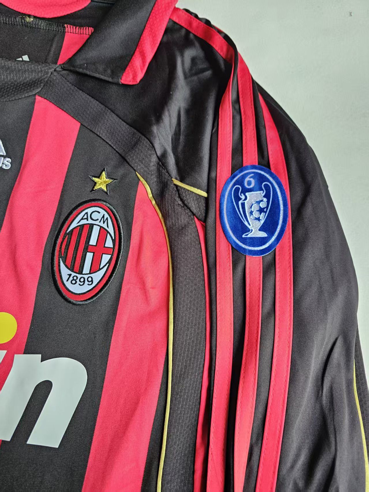Other 2006 07 AC Milan #22 Kaka Jersey Longsleeve Home Size US XL / EU 56 / 4 - 5 Thumbnail