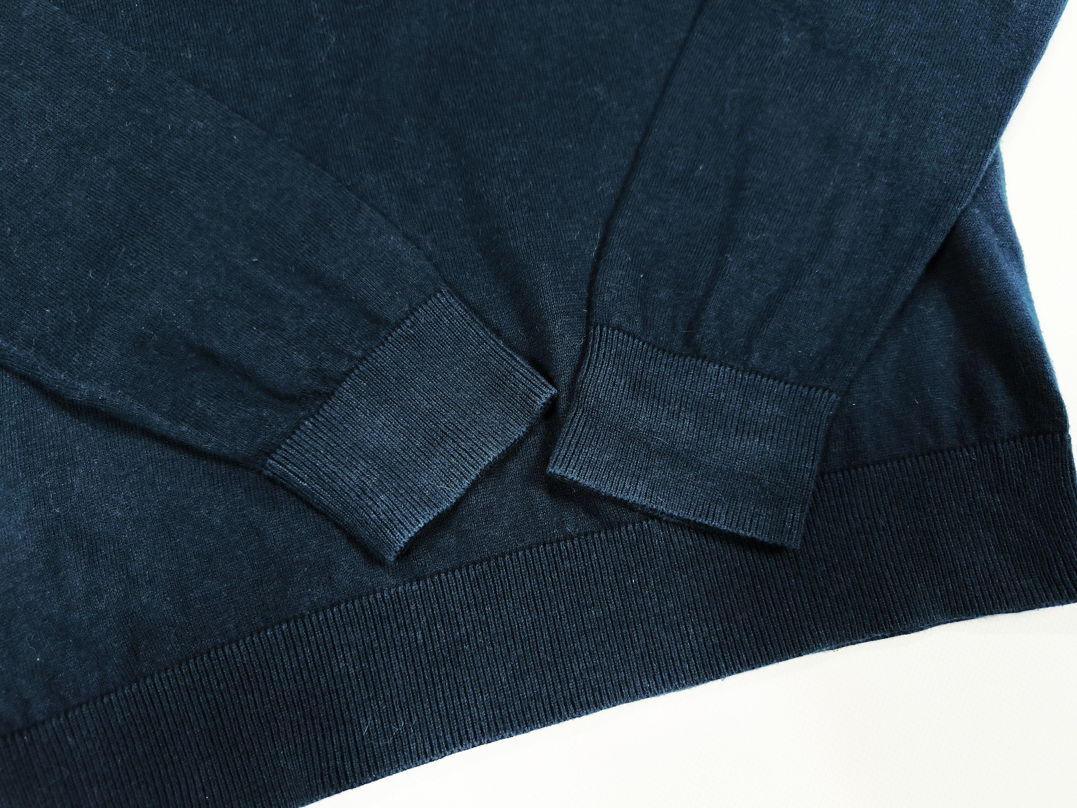 A.P.C. A.P.C. Paris Cotton Cashmere Navy Pullover Sweater Size S Size US S / EU 44-46 / 1 - 5 Thumbnail