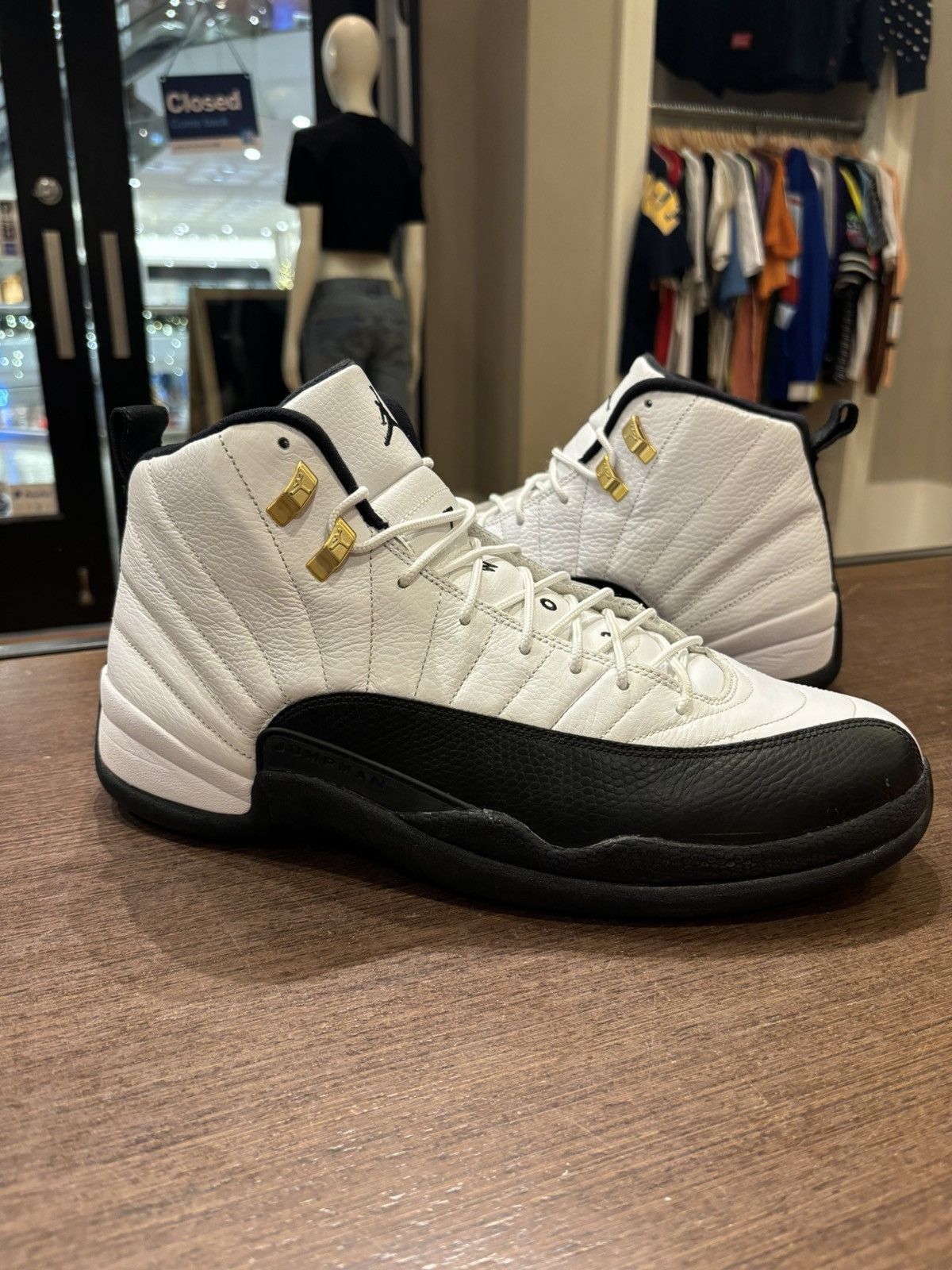 Jordan Brand Jordan 12 retro taxi 2013 Grailed