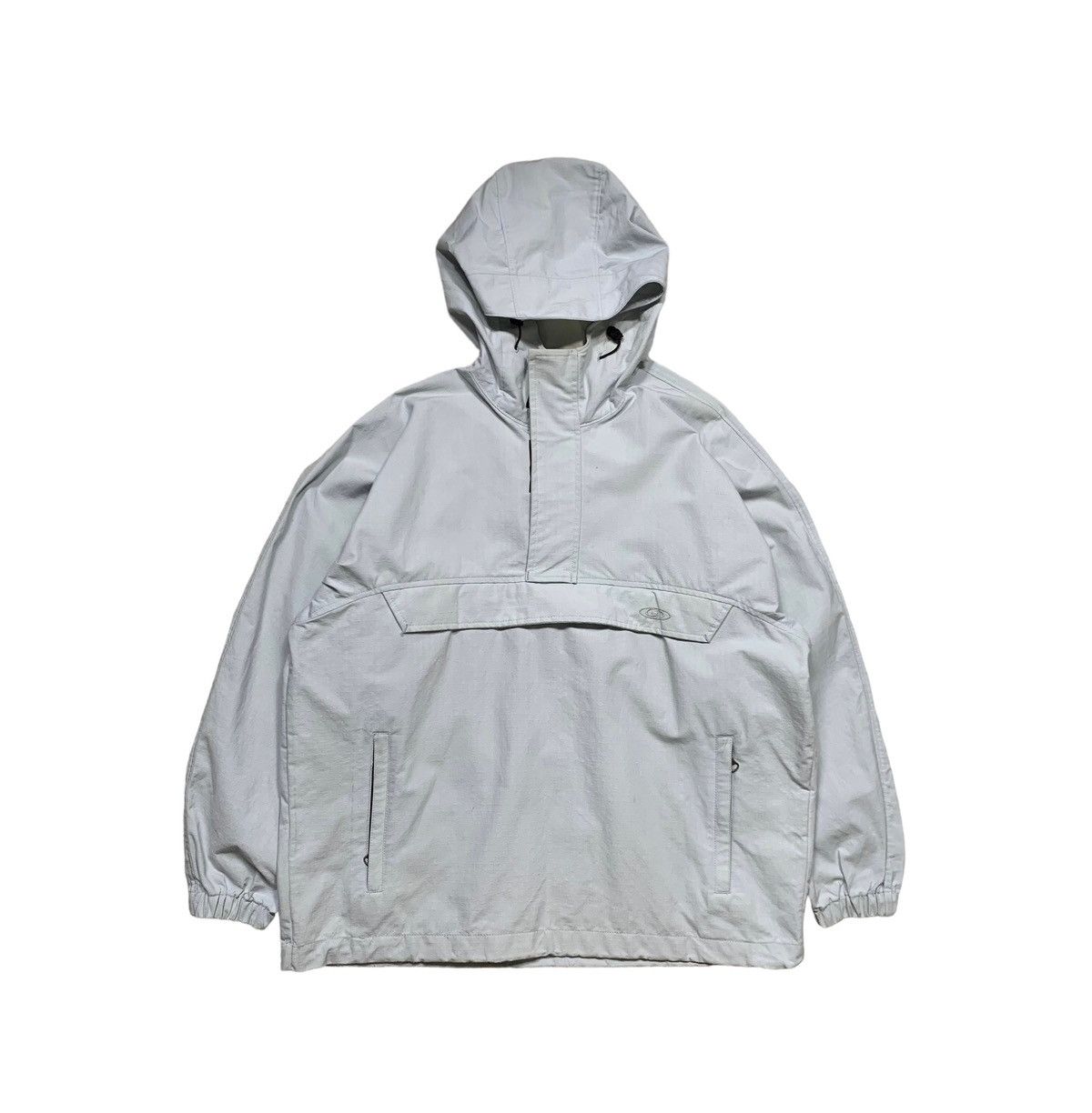 image of Salomon Light Jacket Windbreaker Windproof Waterproof in Baby Blue, Men's (Size Large)