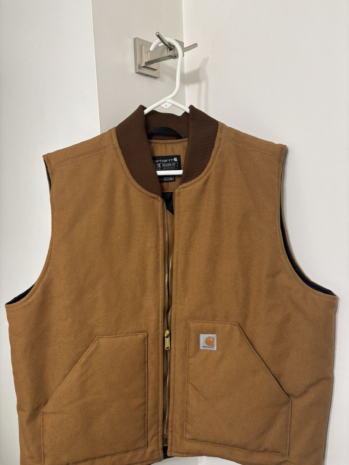 Carhartt Carhartt Ribbed Collar Vest Size US XL / EU 56 / 4 - 1 Thumbnail