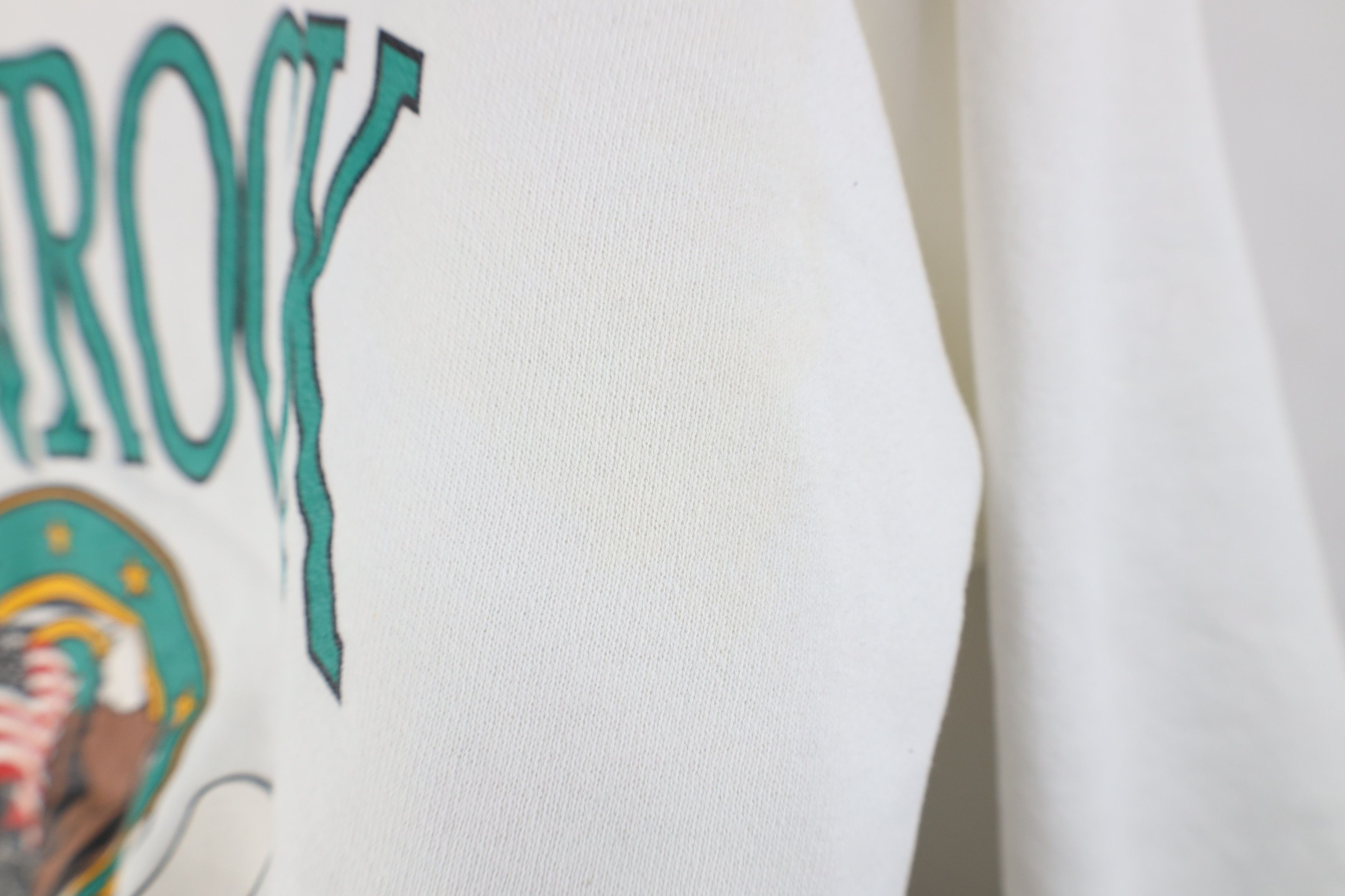 Vintage Vintage 90s Glenrock Wyoming Crewneck Sweatshirt White USA Size US L / EU 52-54 / 3 - 10 Thumbnail