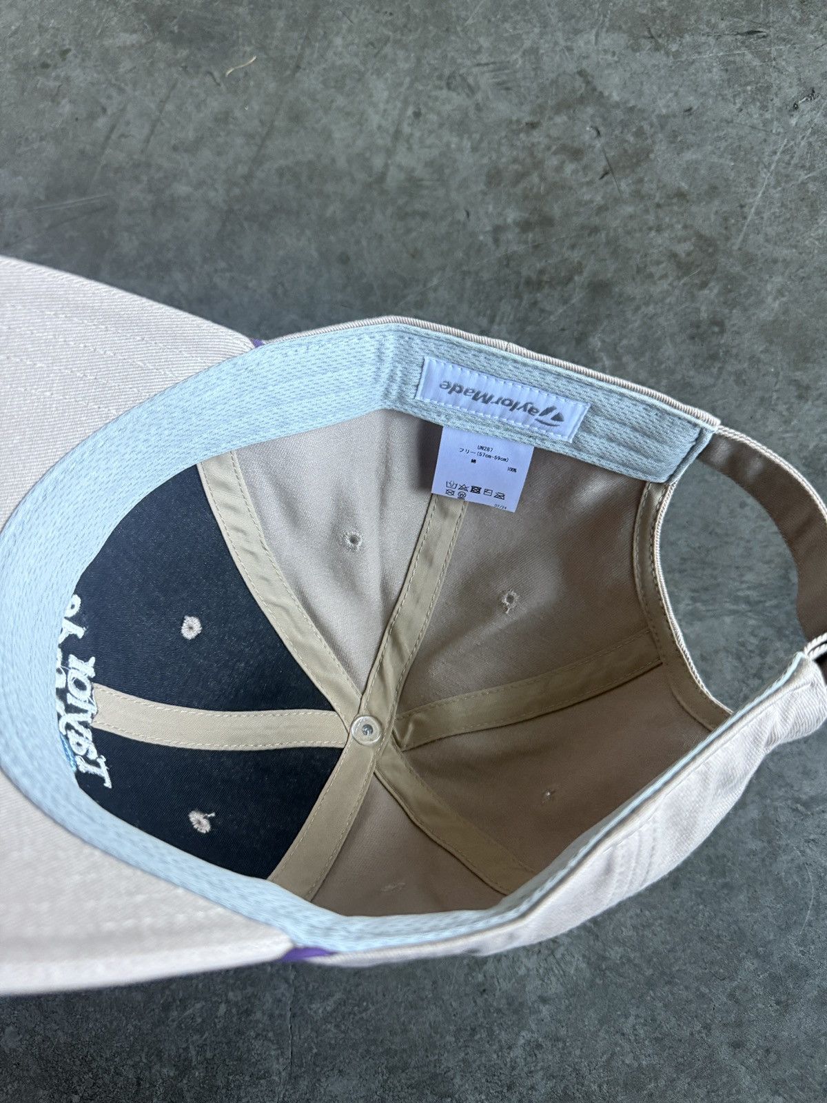 TaylorMade TaylorMade Japan exclusive hat (beige) Size ONE SIZE - 5 Thumbnail