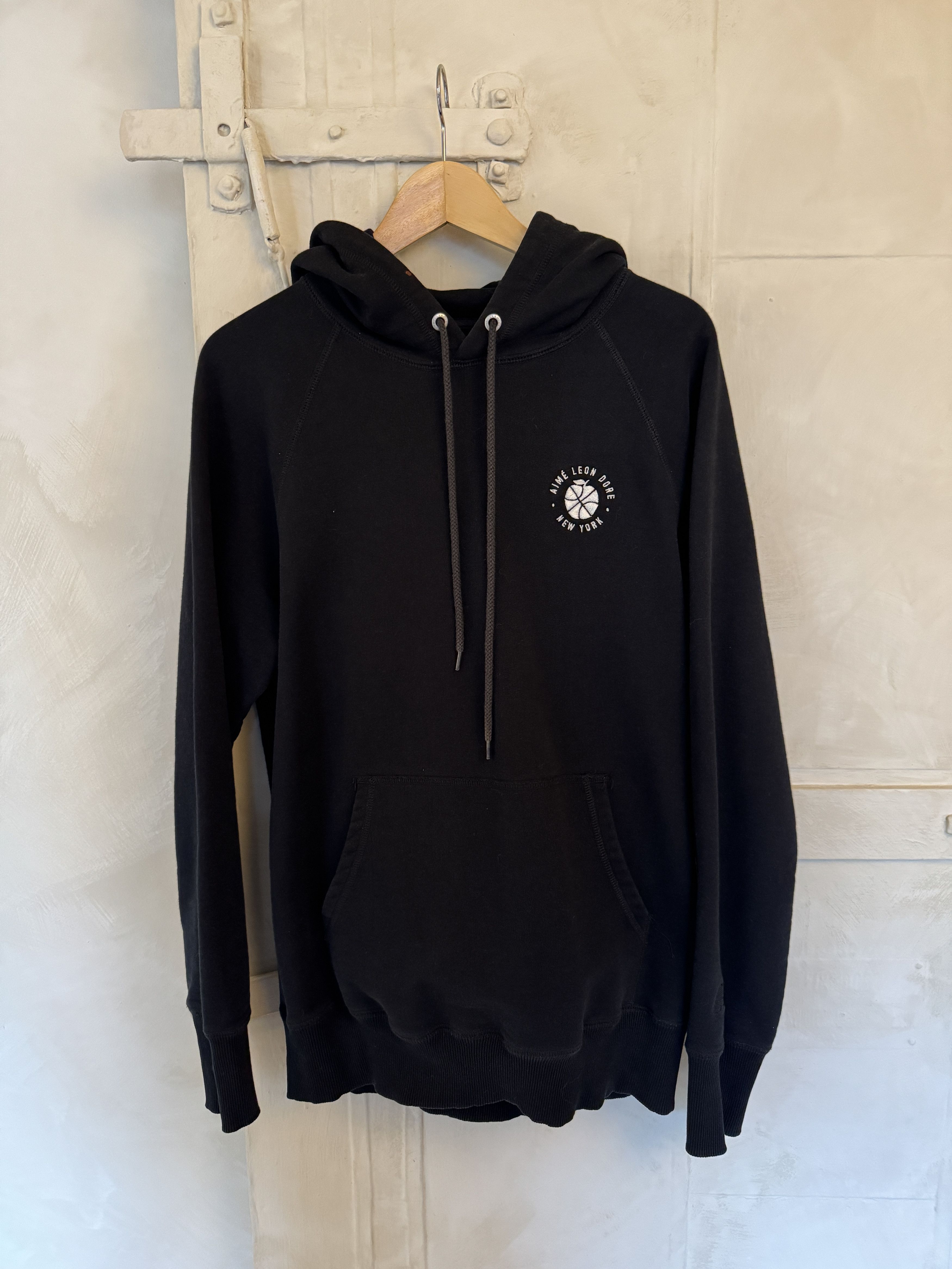 Aime Leon Dore x New Balance Black Hoodie