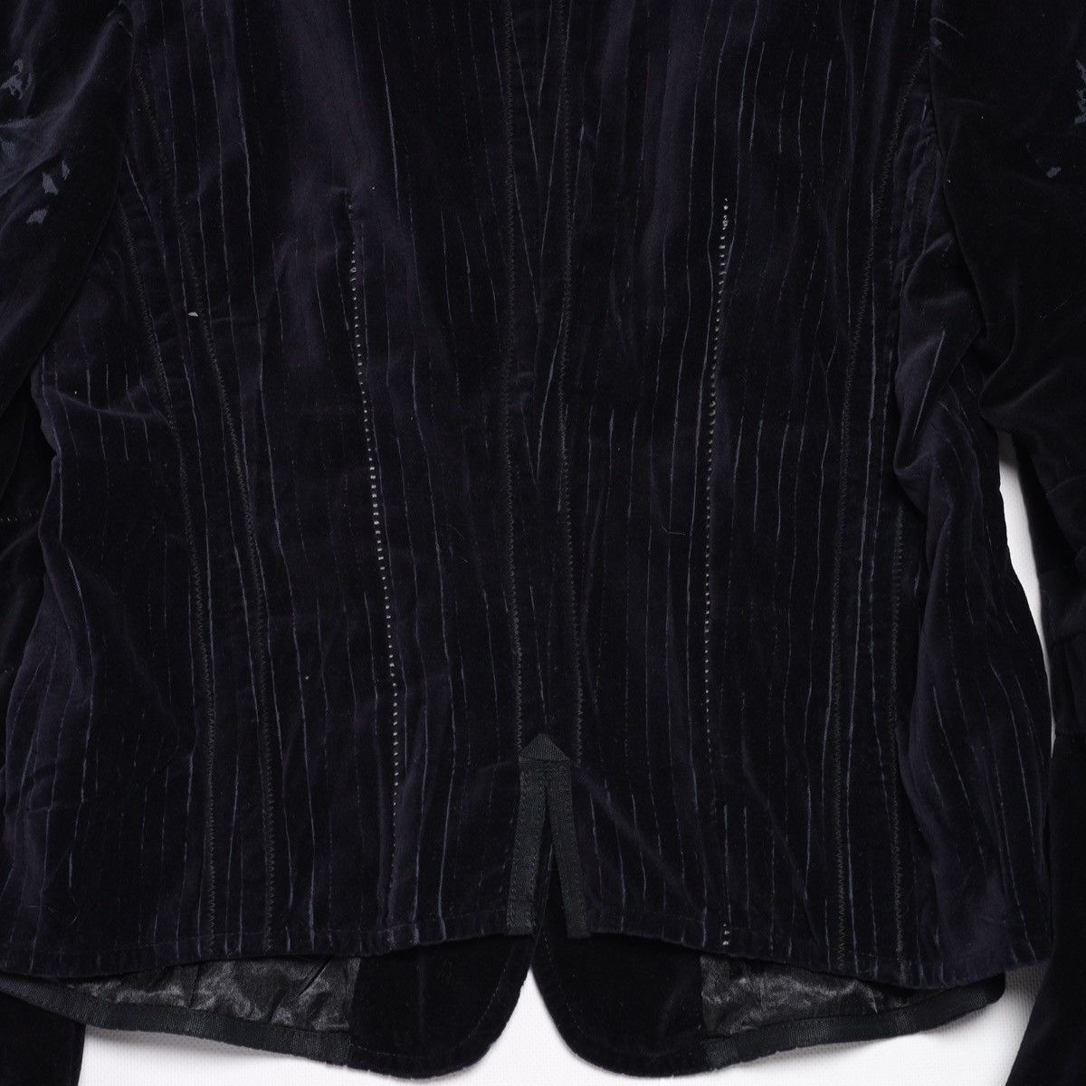 Marithe + Francois Girbaud Marithe Francois Girbaud Velvet Velour Blazer Avantgarde Size S / US 4 / IT 40 - 9 Thumbnail