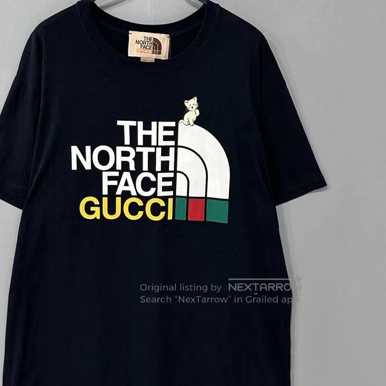 Gucci Gucci Tnf co-branded short sleeves Size US M / EU 48-50 / 2 - 2 Thumbnail