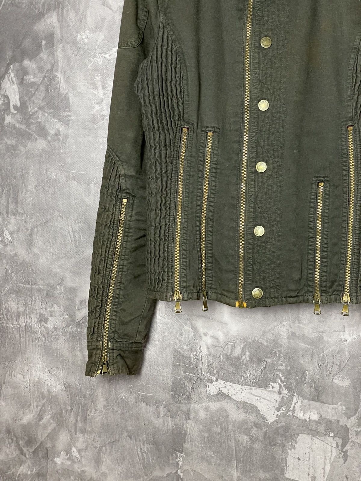 Dolce & Gabbana DOLCE & GABBANA Archive Distressed Jacket Vintage 03 Size S / US 4 / IT 40 - 4 Thumbnail