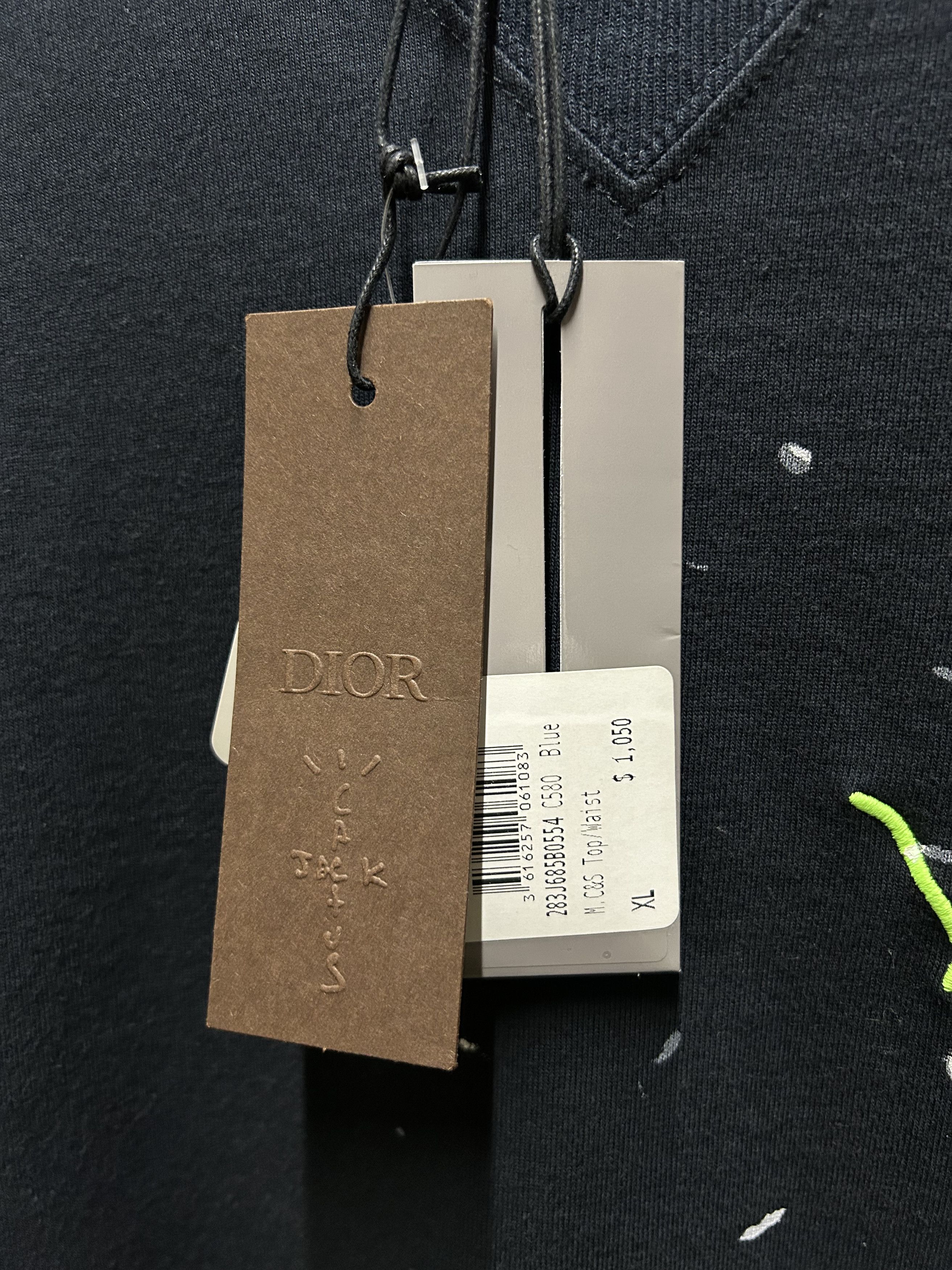 Dior × Travis Scott Cactus Jack x Dior Oversized Tee Size US XL / EU 56 / 4 - 5 Thumbnail