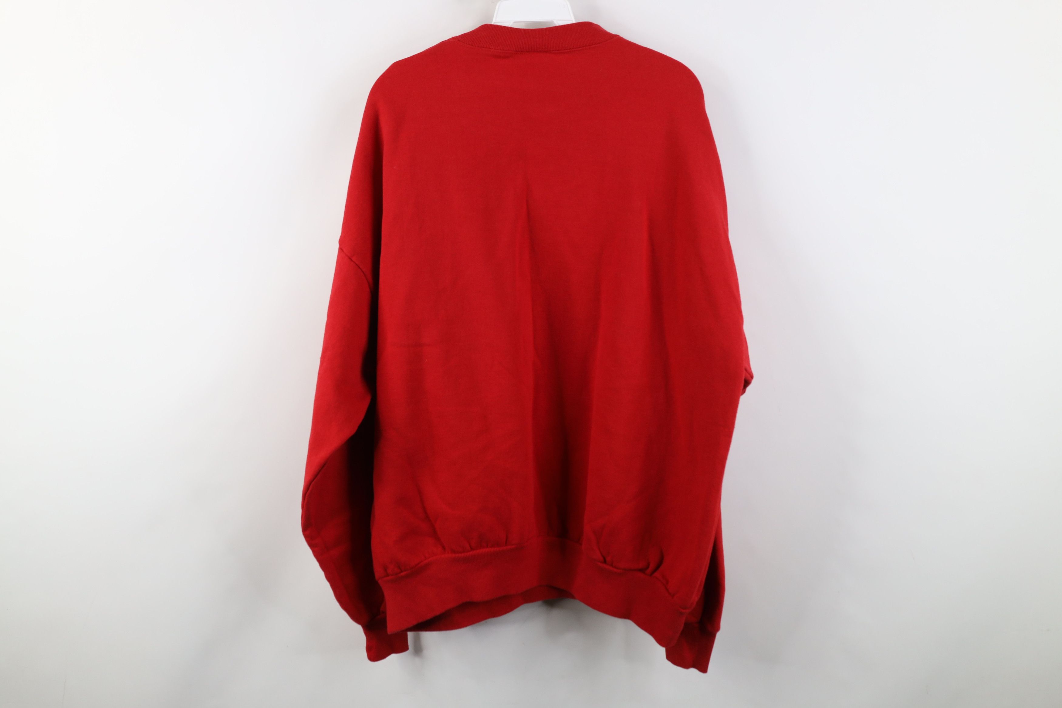 Vintage Vintage 90s Streetwear Babydoll Christmas Snowman Sweatshirt Size XXL / US 16-18 / IT 52-54 - 10 Thumbnail